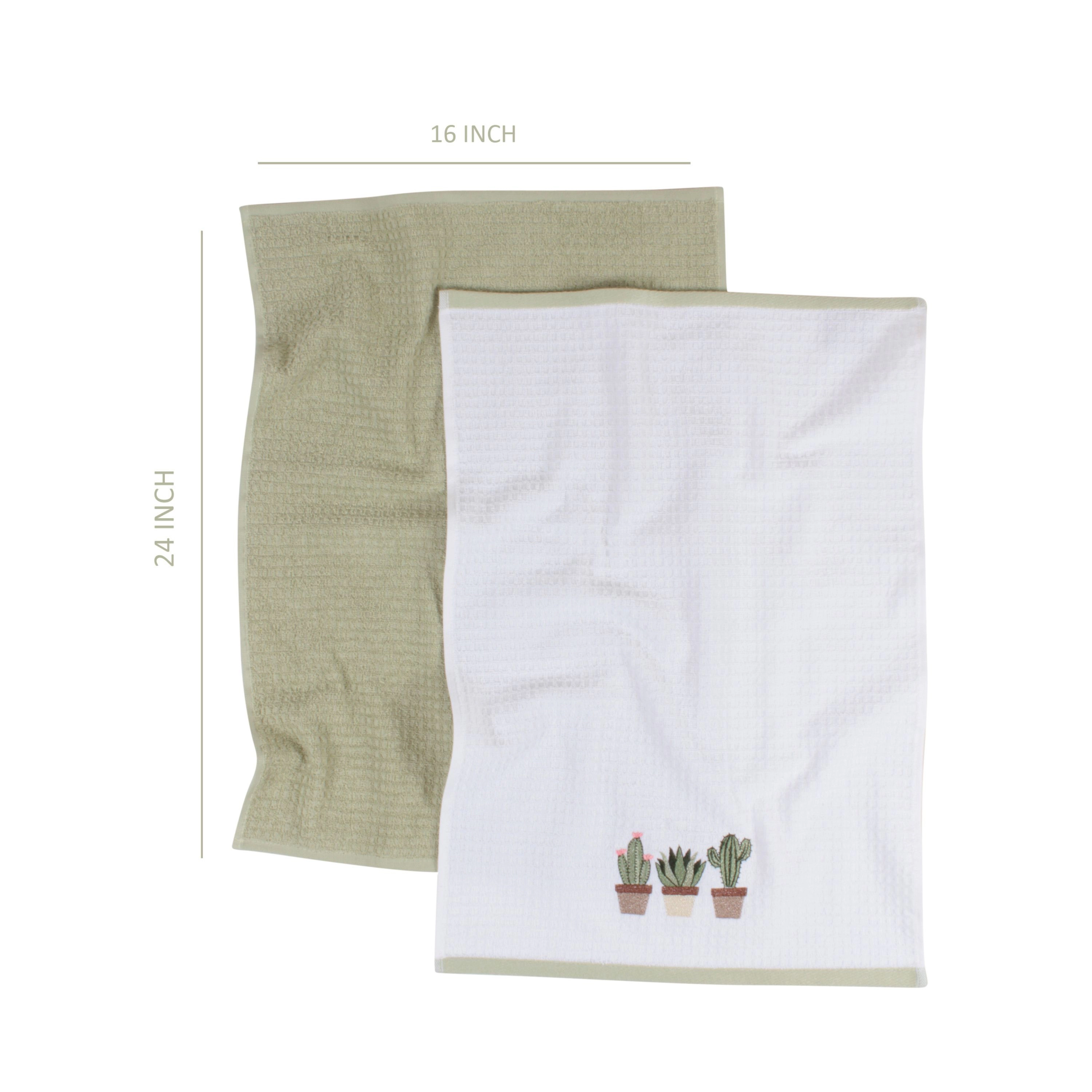 Wear Sierra Soft Cotton Kitchen Towel Set of 2