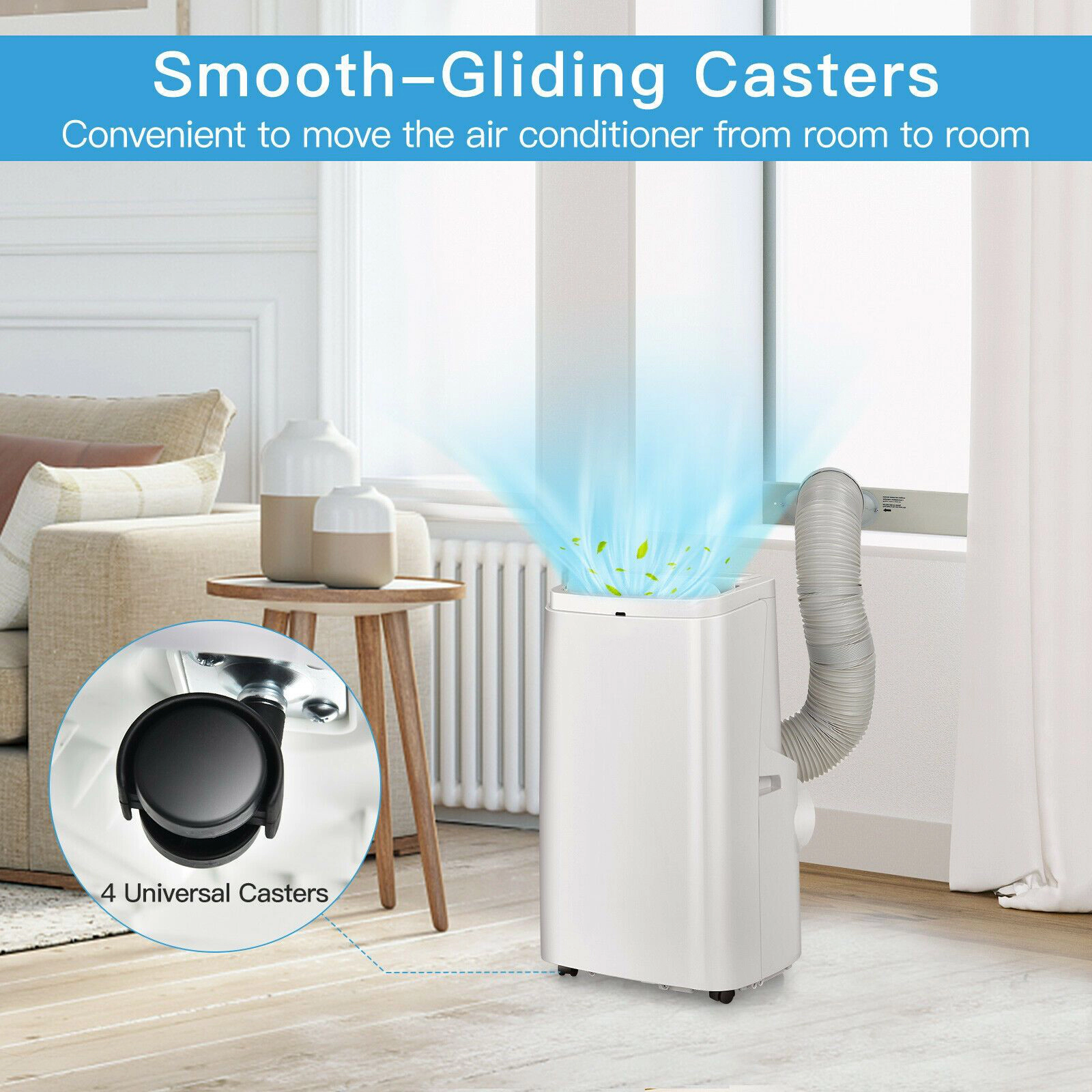 SlickBlue Unisex Portable 9000 BTU Air Conditioner