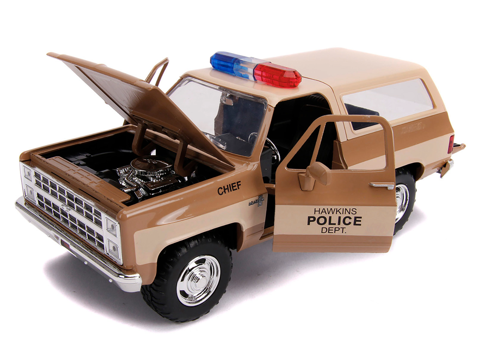 Jada Hopper's Chevrolet Blazer with Police Badge "Hawkins Police Dept." "Stranger Things" (2016) TV Series