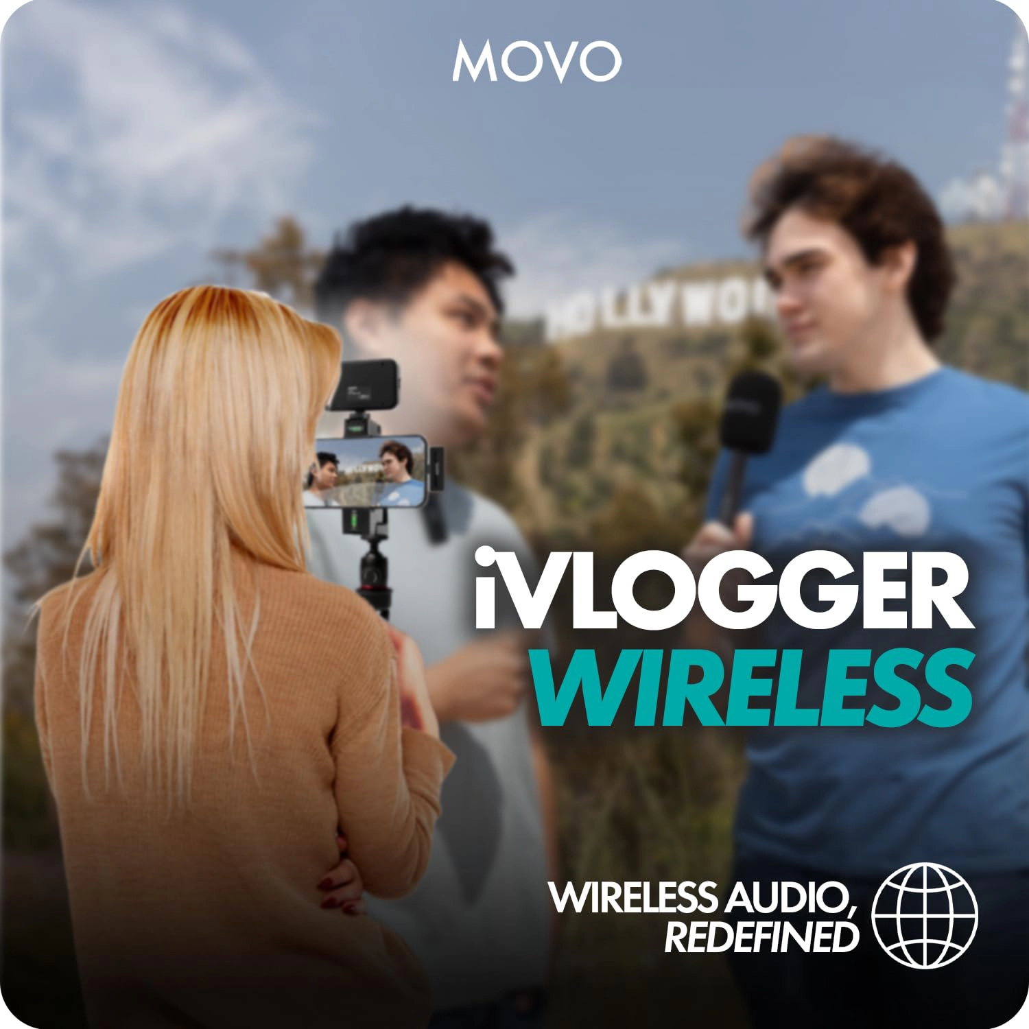 Movo iVlogger Wireless Vlogging Kit for iPhone