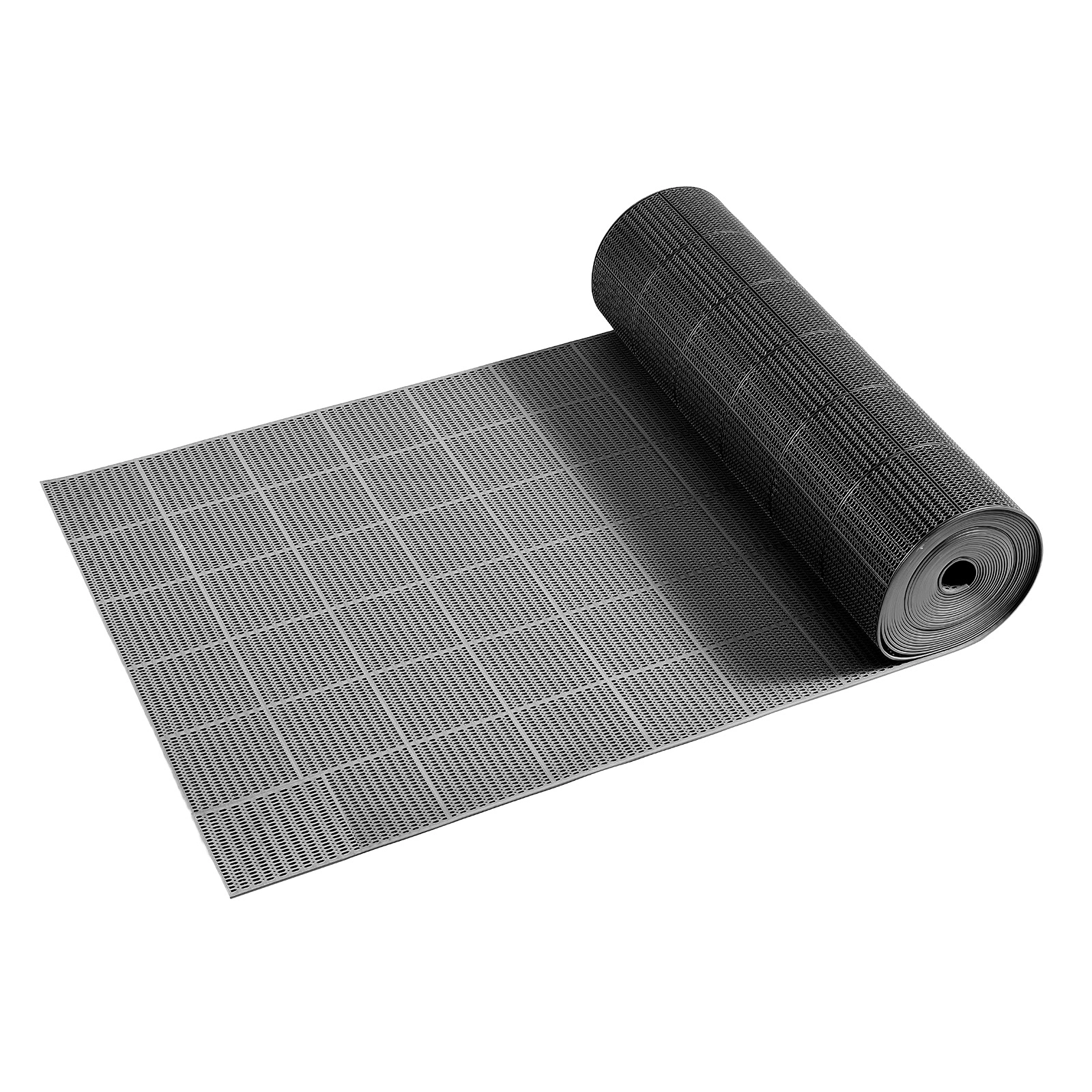 HONGGE Drainage Mat PVC Non Slip Commercial Floor Mat Wet Area Water Drain Splash Matting Hollow Doormat Roll for