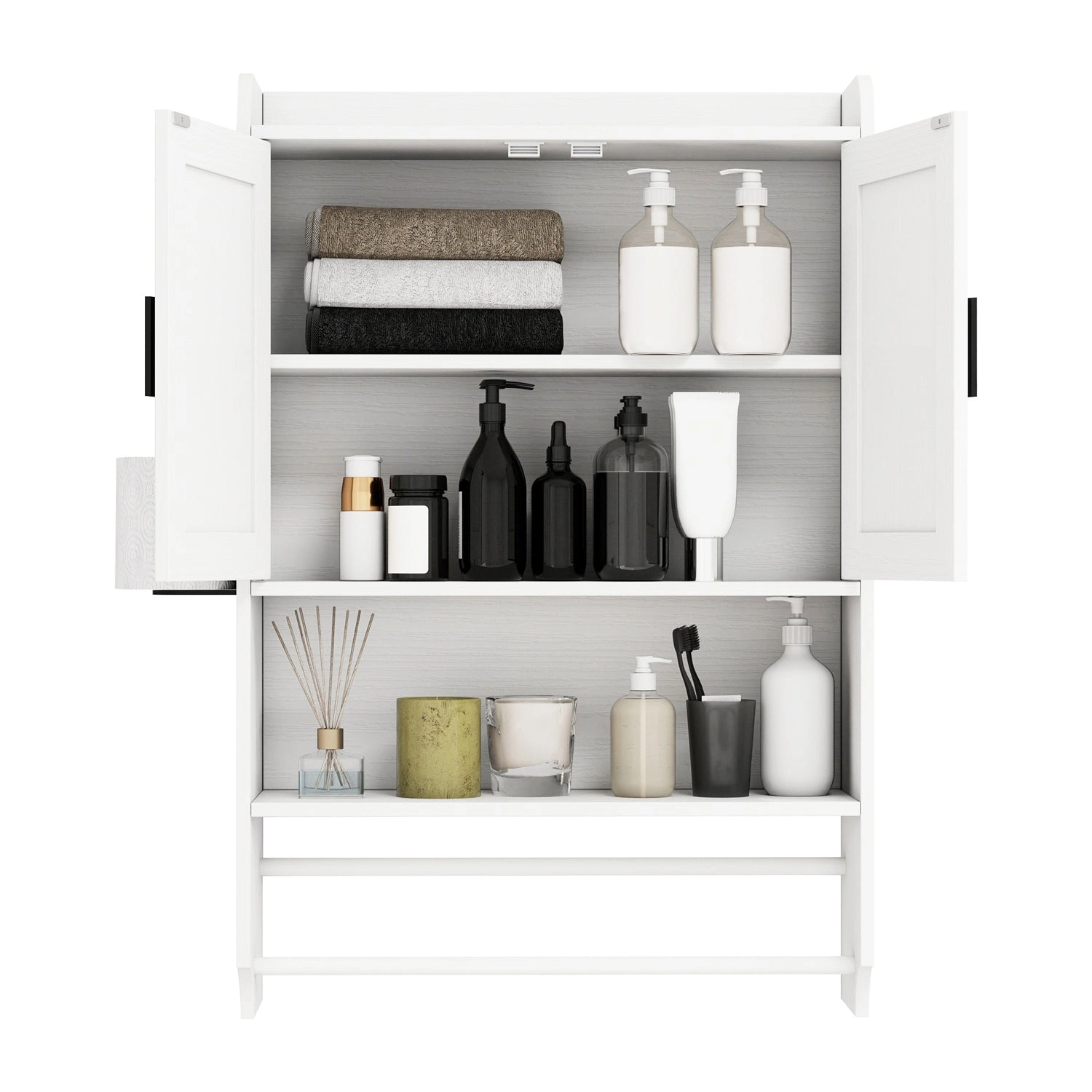 GBruno Wall-Mounted Bathroom Storage Cabinet
