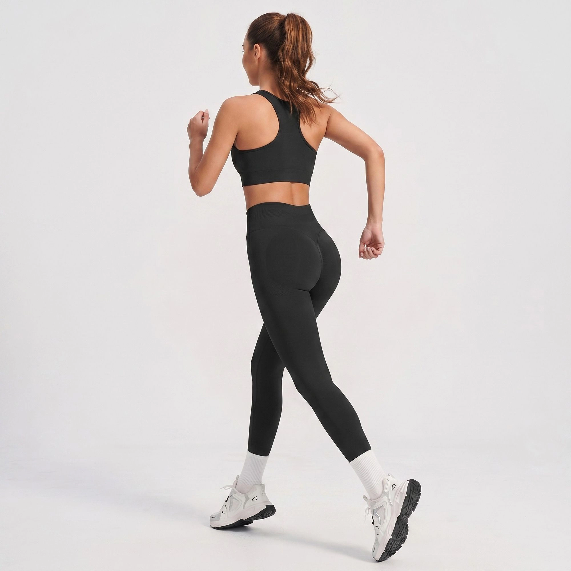 Anna-Kaci Active Women's High Waisted Butt Lifting Yoga Leggings Workout Athletic Pants