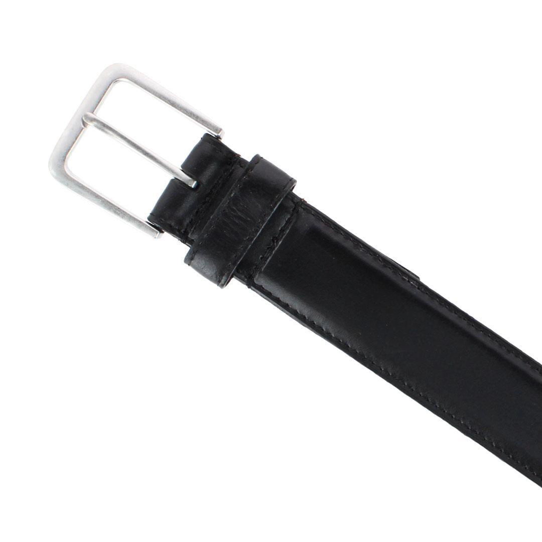 Bill Blass Men's Big & Tall 35mm Leather Profile Belt