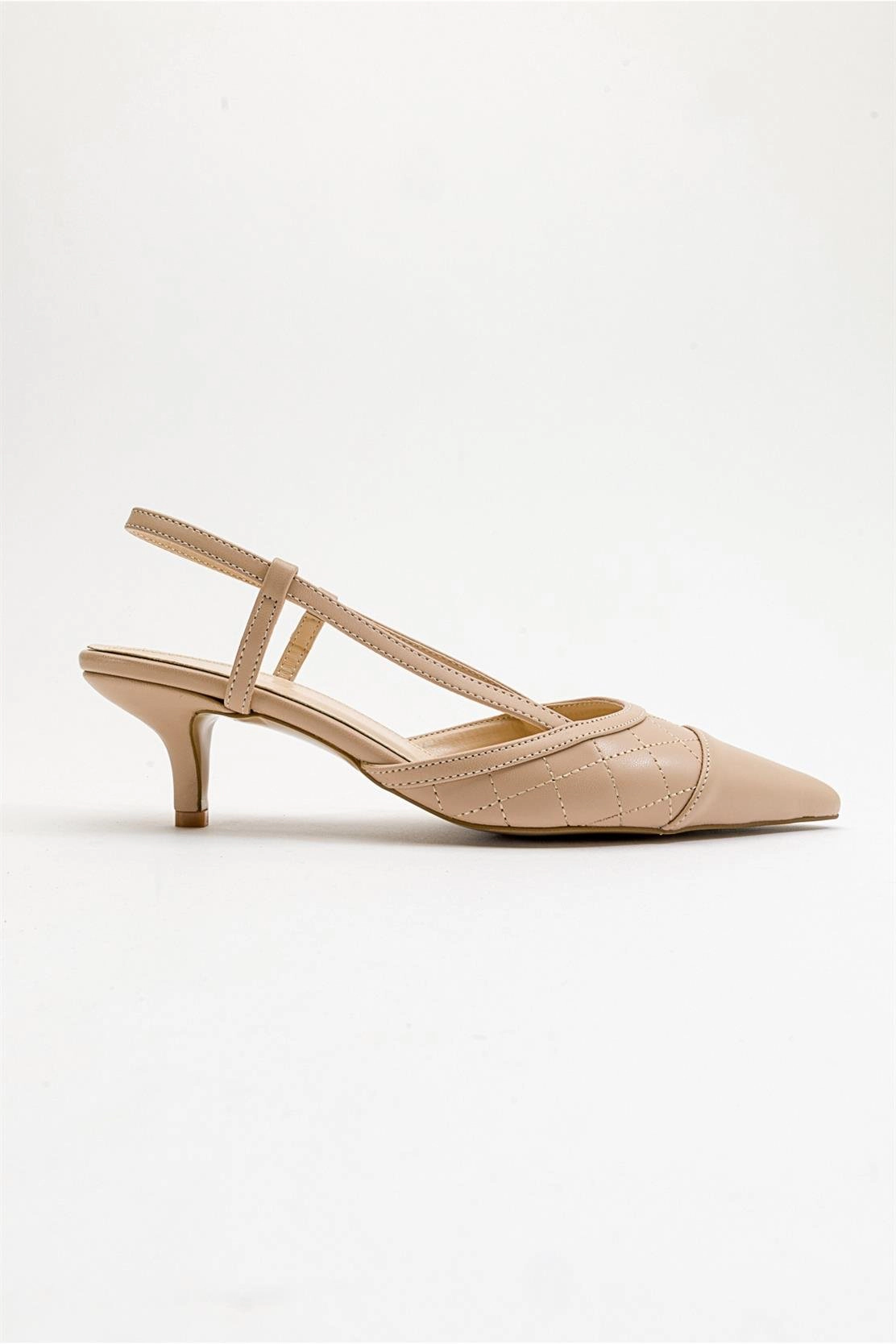 Prologue Shoes Womens Point Pointed Toe Slingback Pump