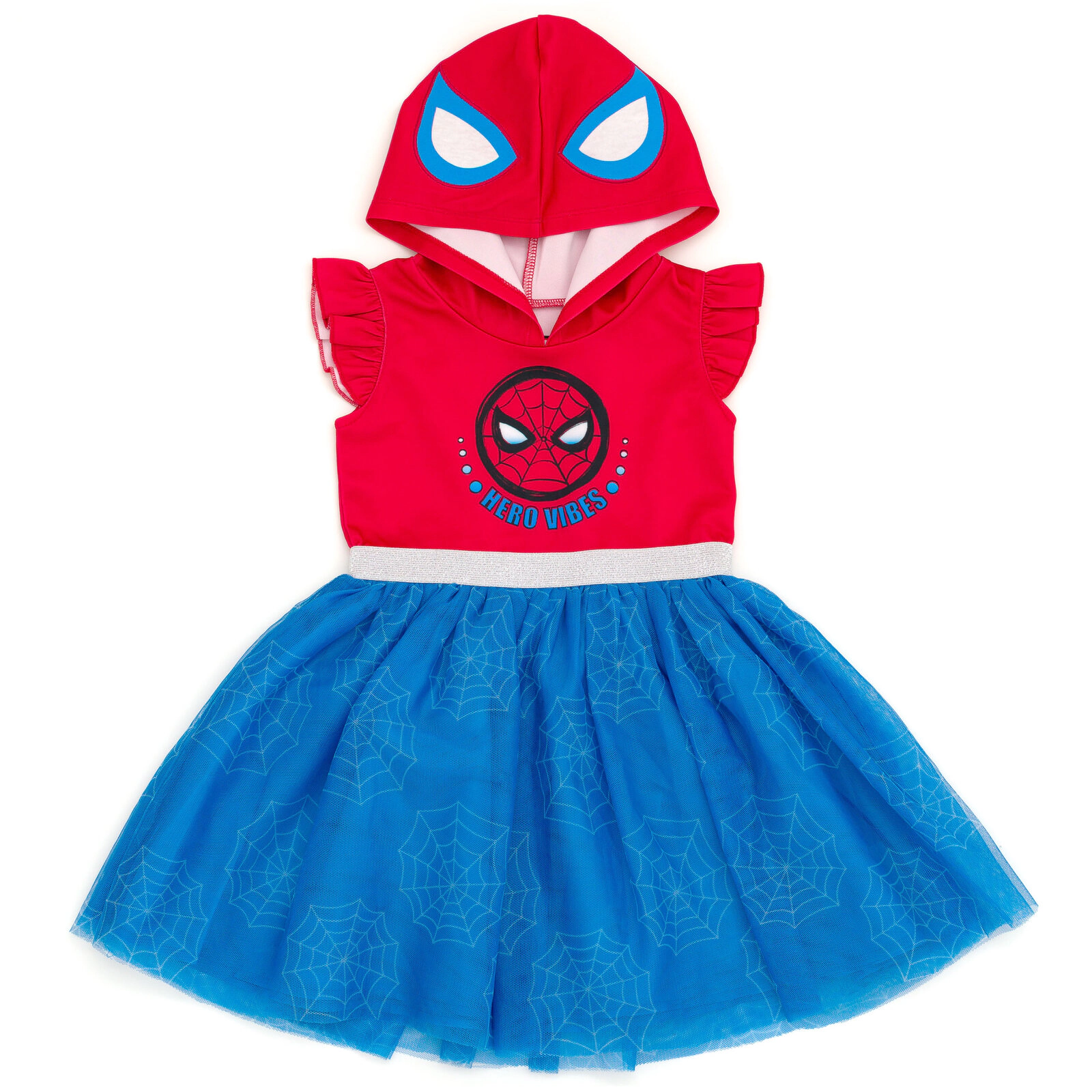 Marvel Spider-Man Girls' Cosplay Tutu Dress