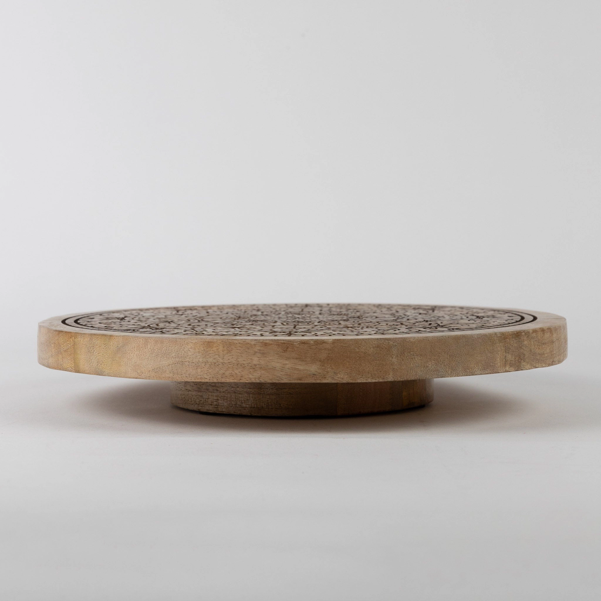 Ten Thousand Villages Mandala Wooden Lazy Susan