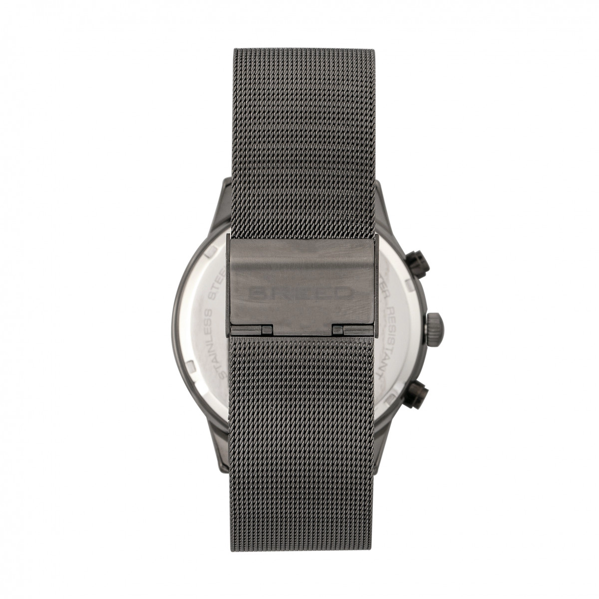 Breed Espinosa Chronograph Mesh-Bracelet Watch w/ Date