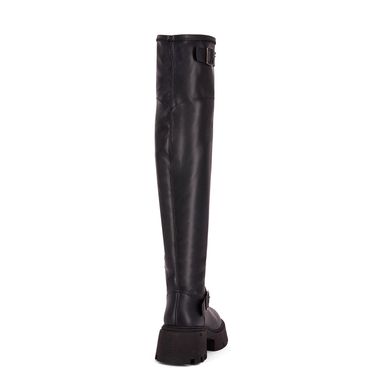 Andrea Womens Knee High Combat Boots
