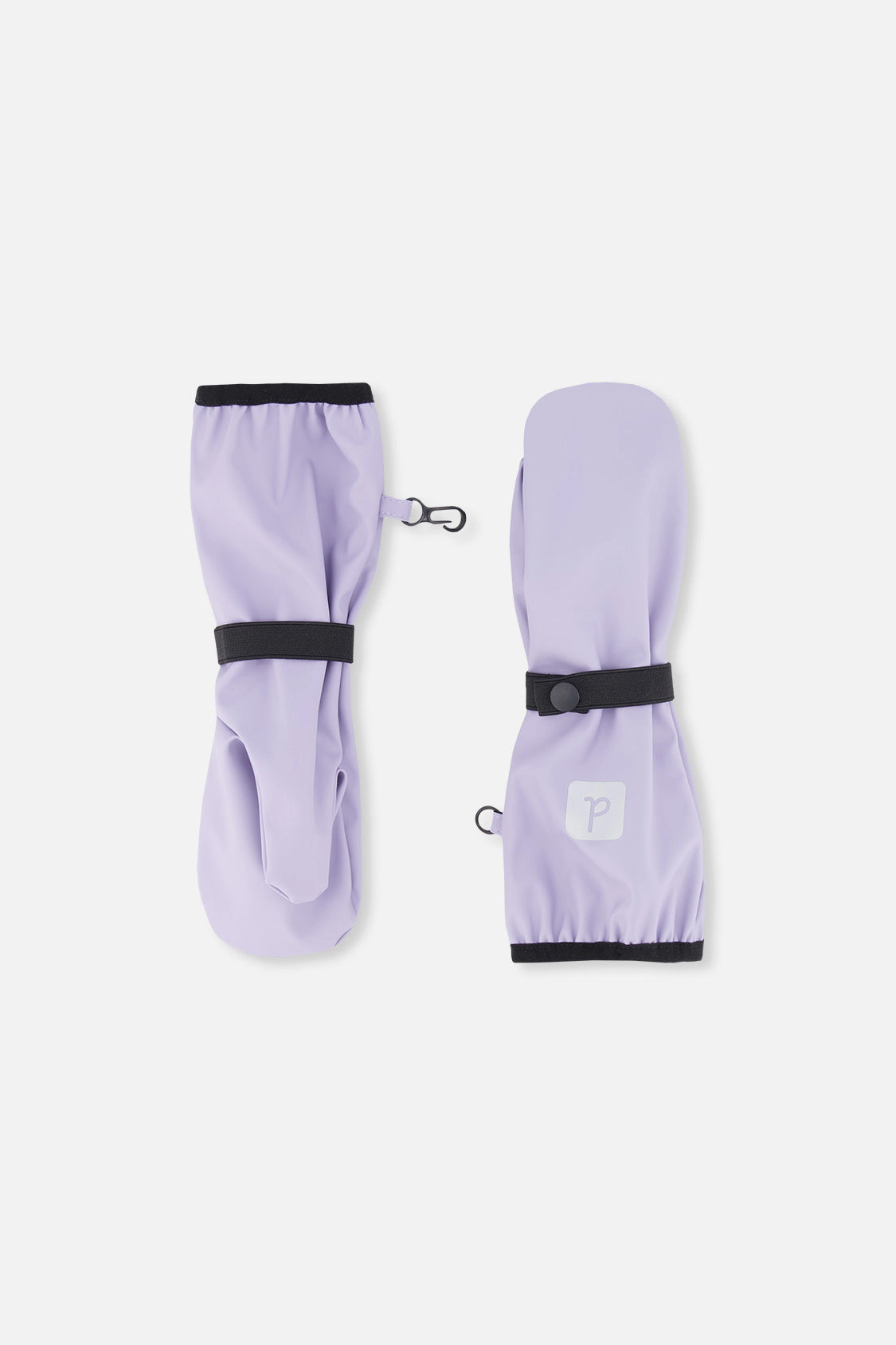 Deux par Girls Extended Cuff Rain Mittens with Adjustable Wrist