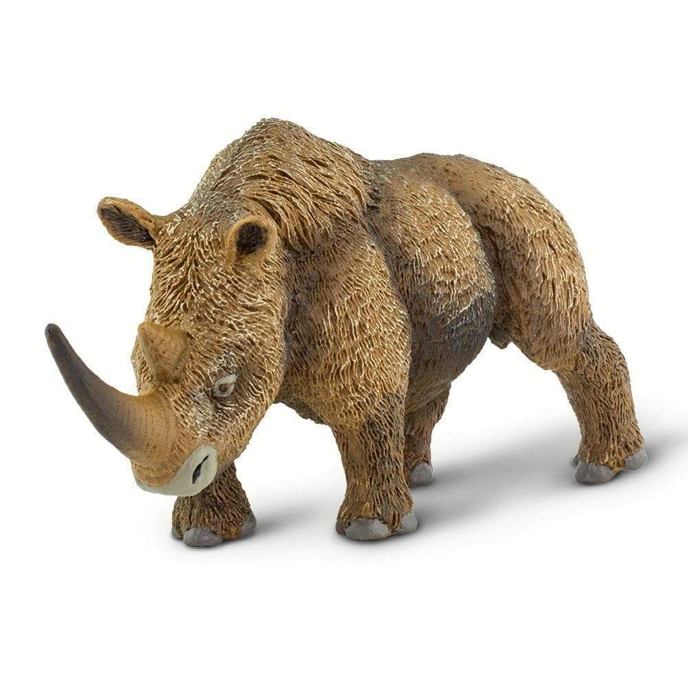 Safari Ltd. - Woolly Rhino Kids Prehistoric/Dinosaur Toy Figure
