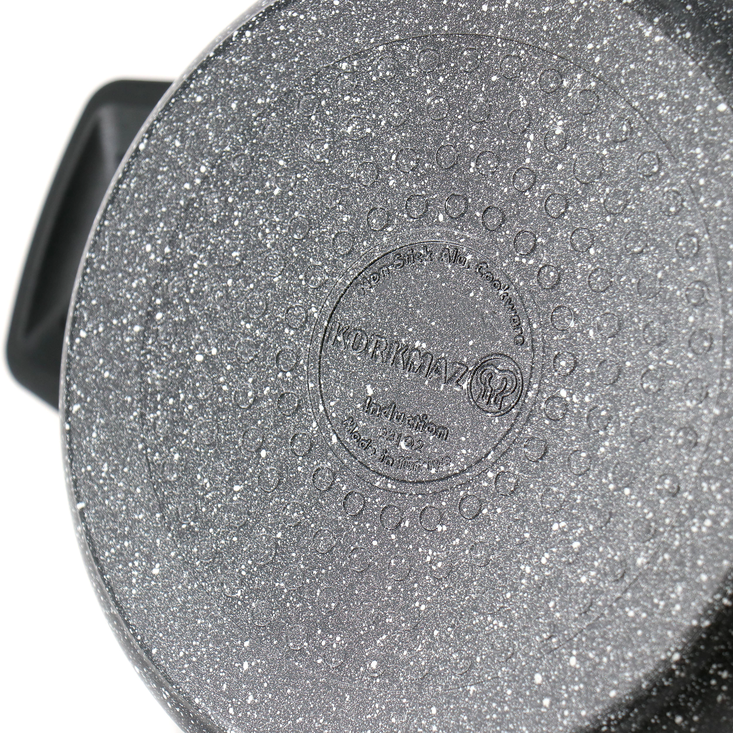 Korkmaz Ornella 2 Piece Liter Aluminum Nonstick Casserole Dish with Lid