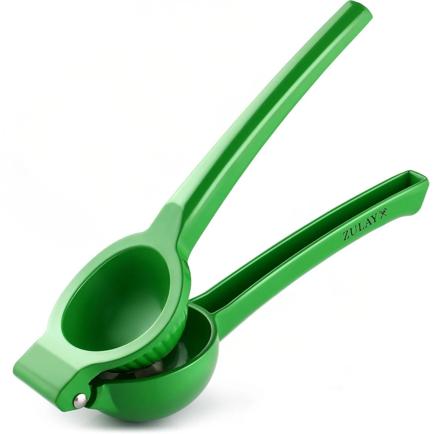 Zulay Kitchen Metal Lime Squeezer – Heavy-Duty Citrus Juicer for Maximum Juice Extraction