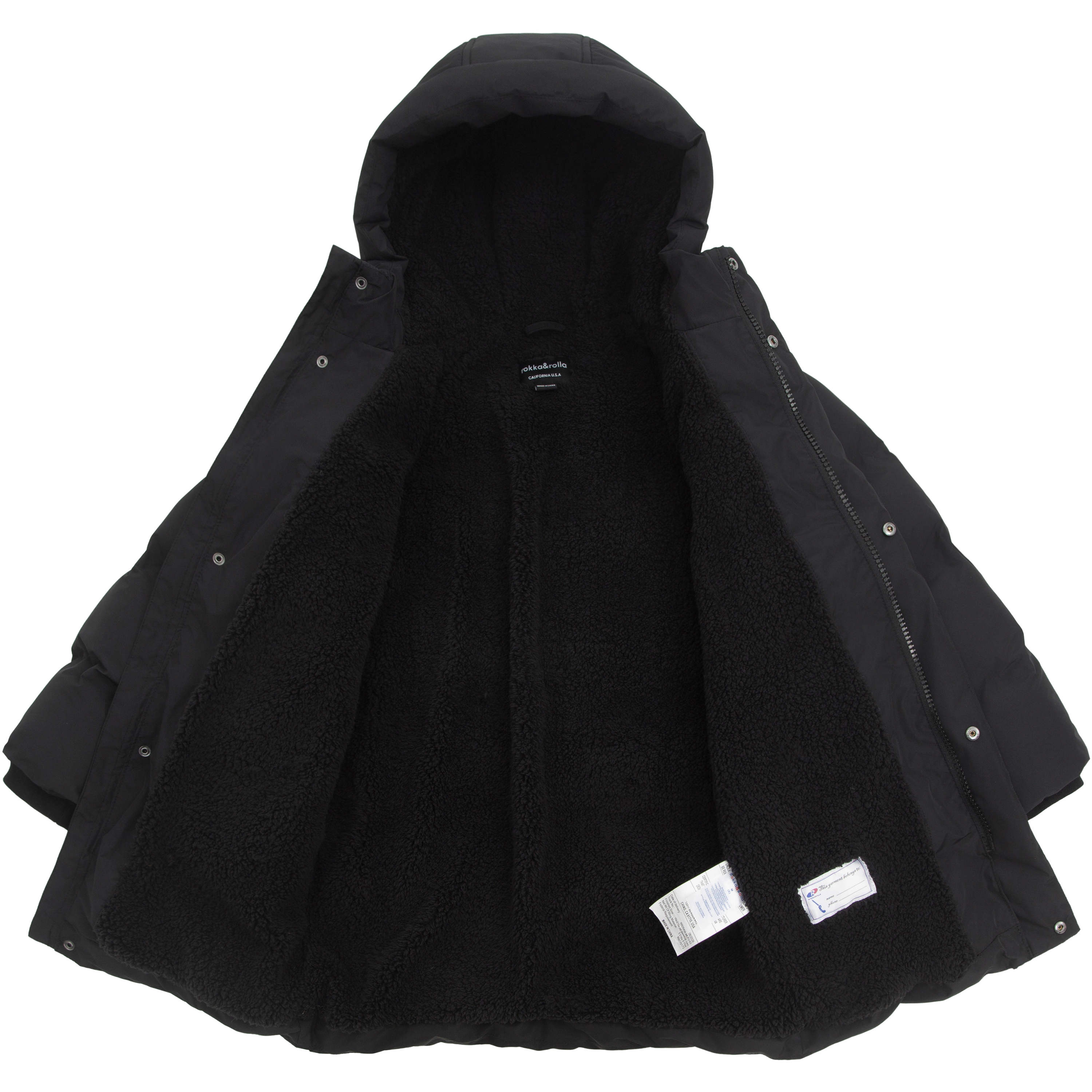 Rokka&Rolla Little & Big Kid Boys Parker Hooded Mid-Length Puffer Jacket