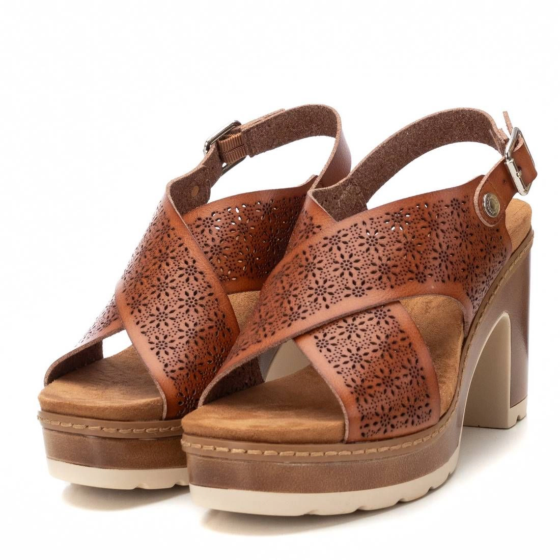 Refresh women's heeled slingback sandals