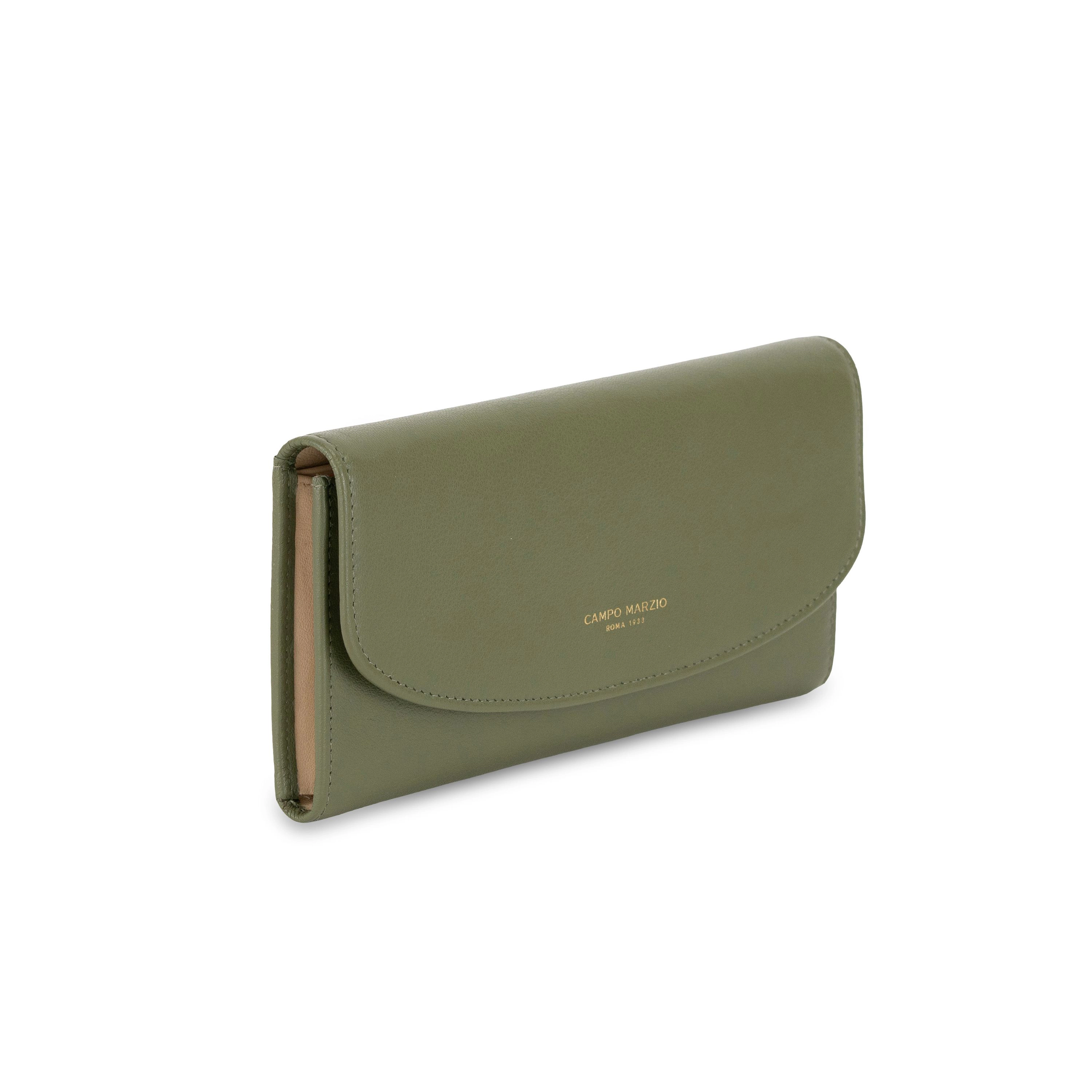 Campo Marzio Roma 1933 Women's Geogia Wallet With Snap Button Closure
