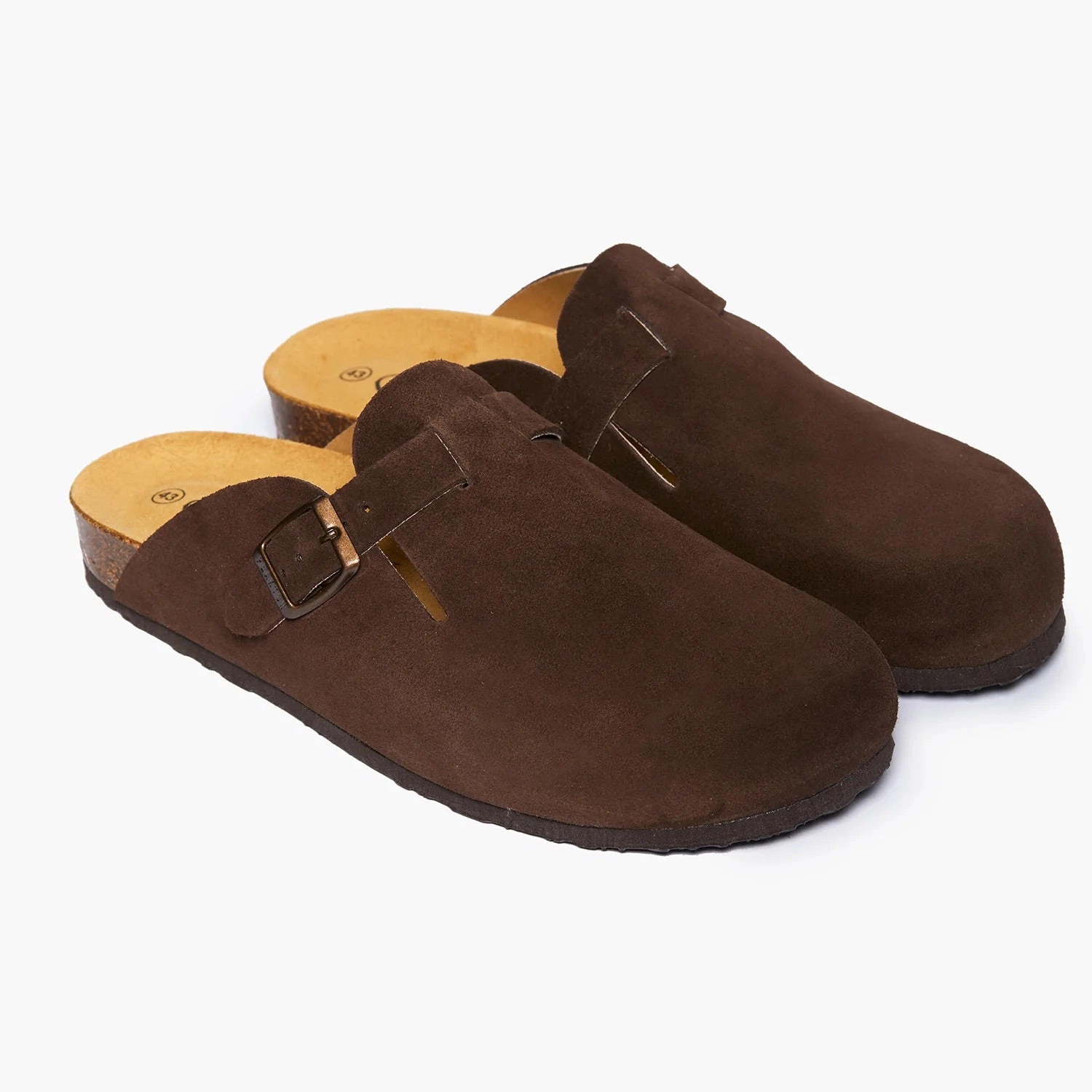 Plakton Women's Clog Suede Blogg Thick Grain