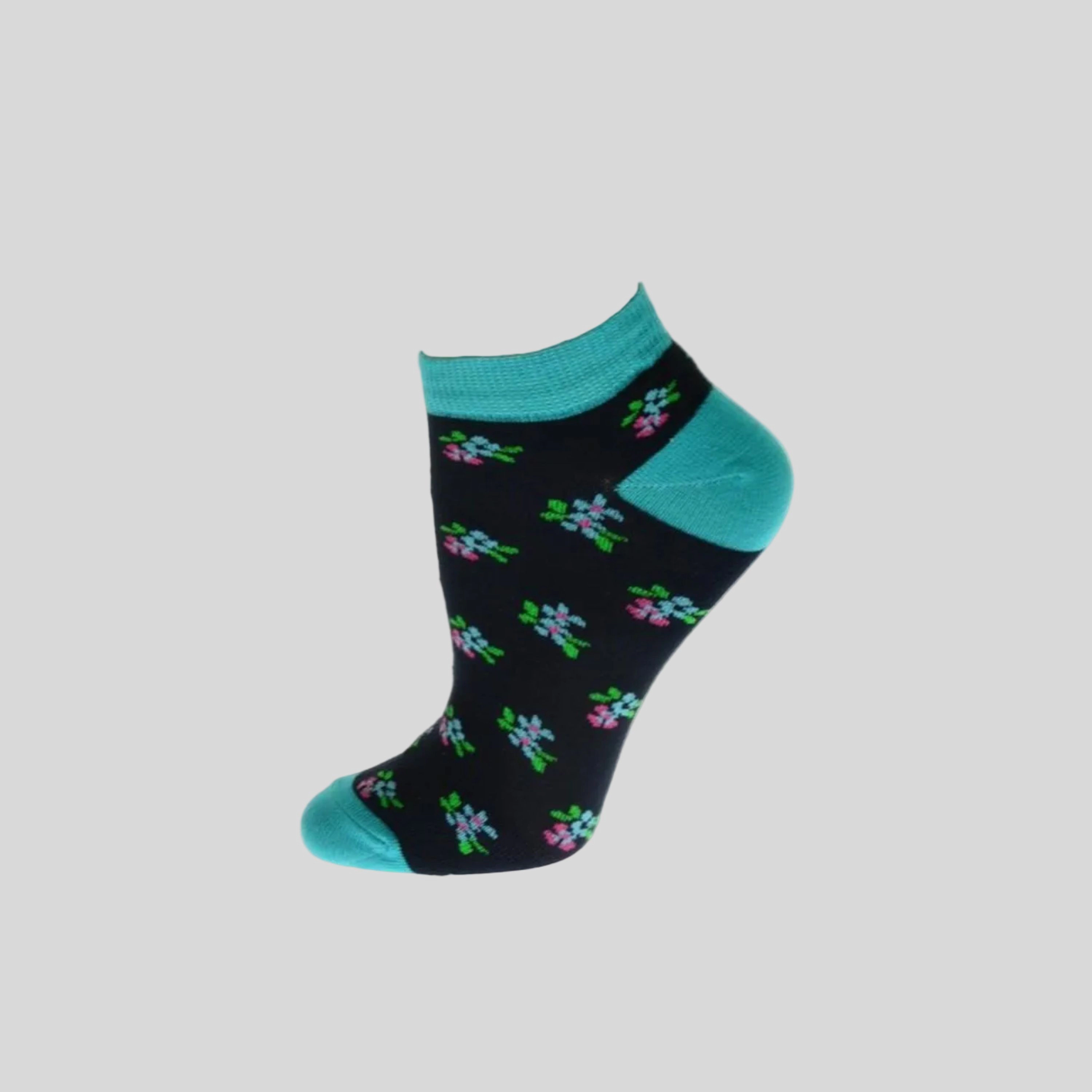 Wear Sierra Women's Colorful Cotton Ankle Socks