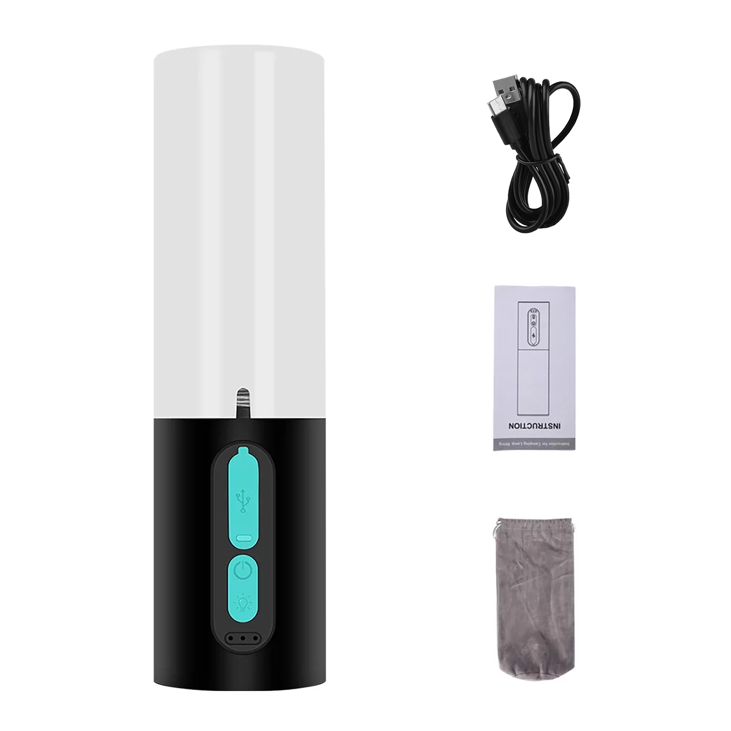 GBruno 4-in-1 Rechargeable Camping String Light