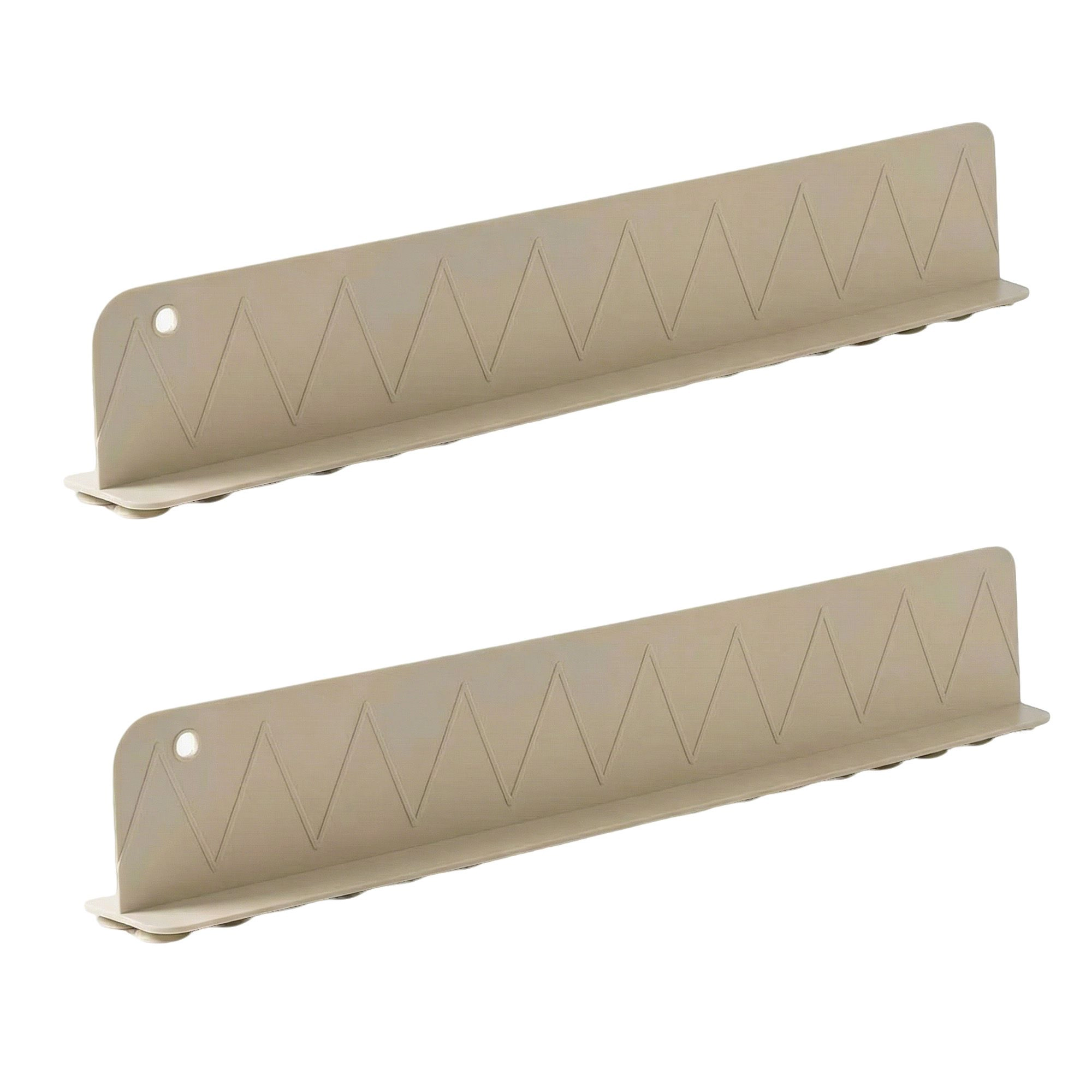 Alilang Unisex 2-PC Kitchen Sink Splash Guard Silicone Water Barrier for Faucet Anti Splash Counter Protector Easy Clean