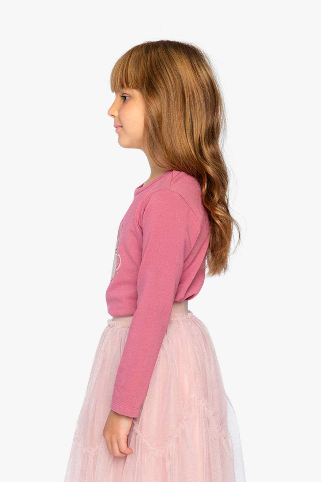 Deux par Girls Teapot Graphic Organic Cotton Jersey T-Shirt