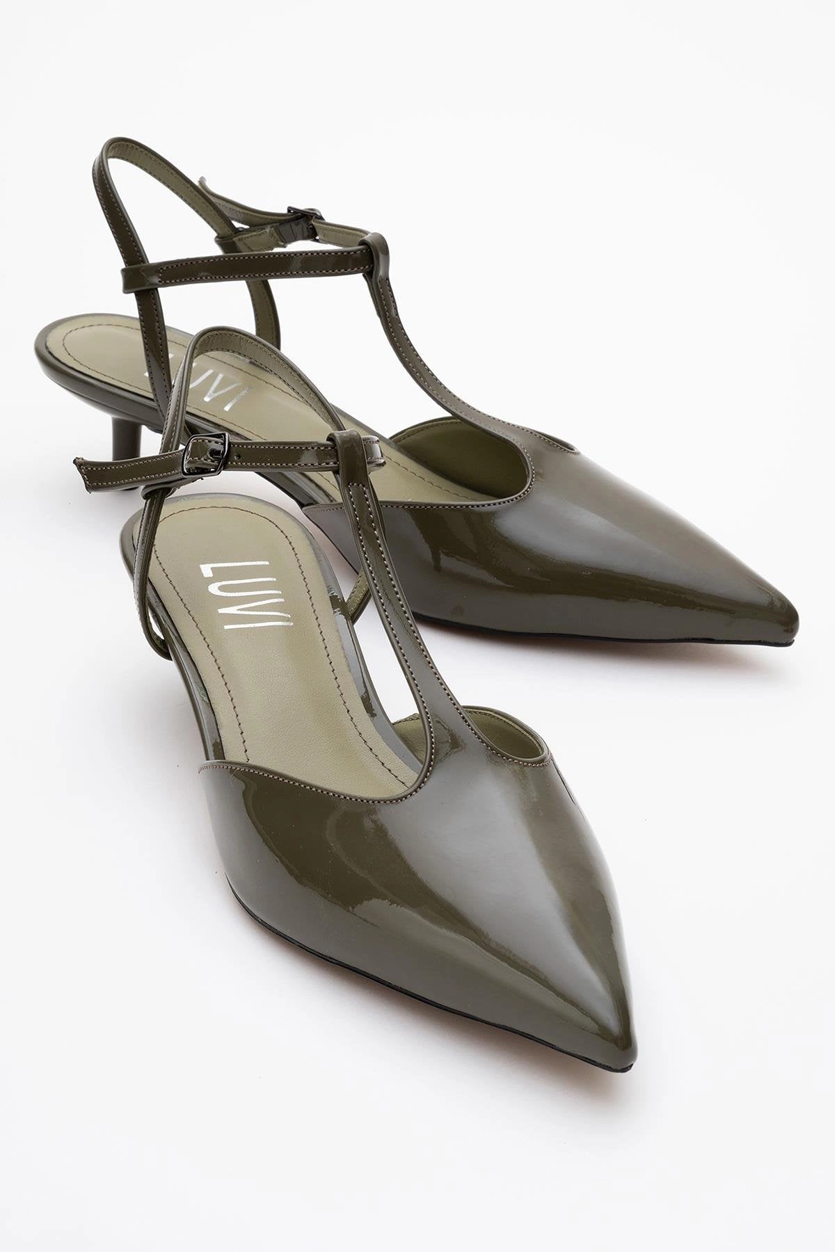 Prologue Shoes Womens Asher Pointed Toe Slingback Pump
