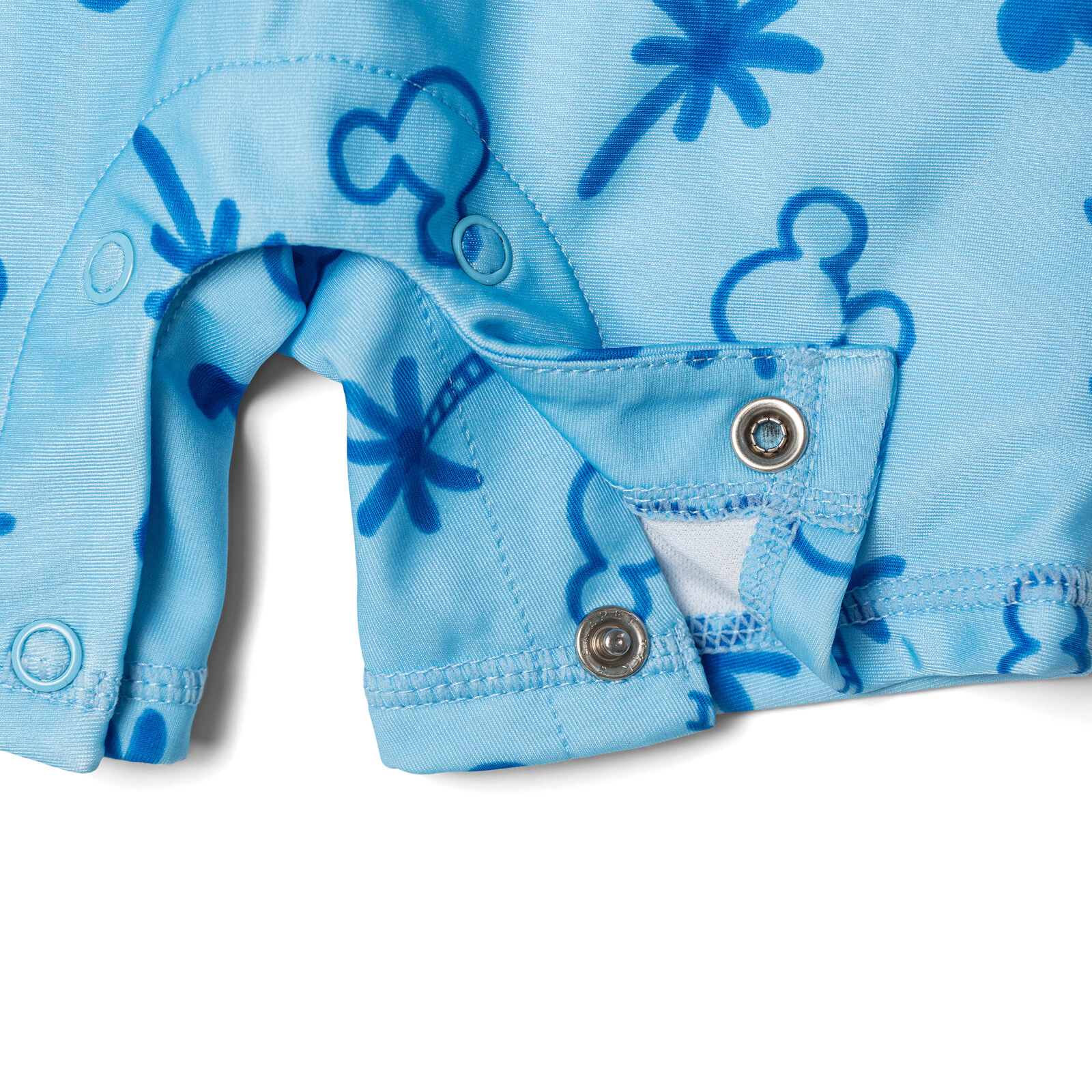 Disney Mickey Mouse Baby Boys' Swimwear One Piece Sunsuit and Hat Set