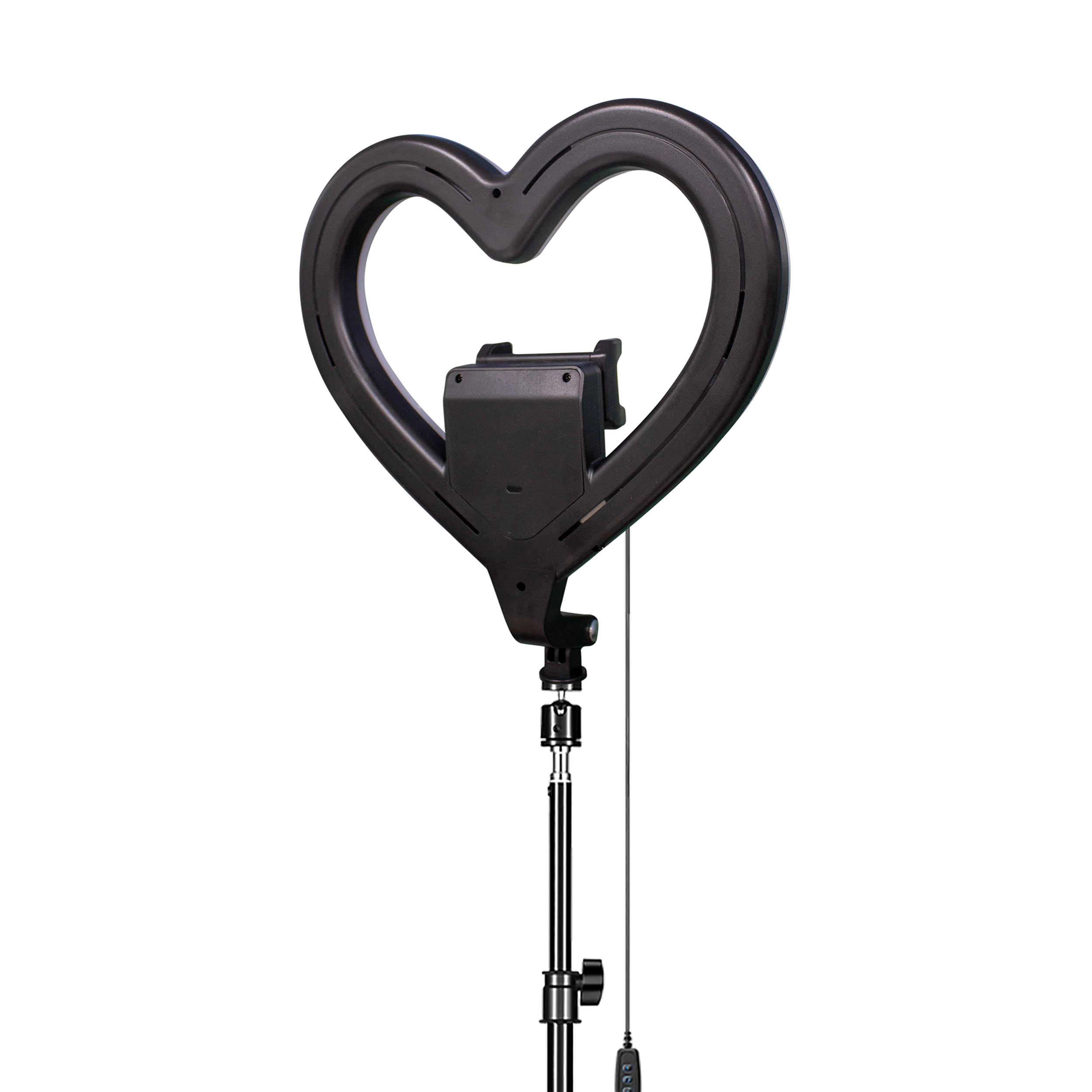 SuperSonic Pro Live Stream 10 Inch Heart Shaped Selfie Ring Light