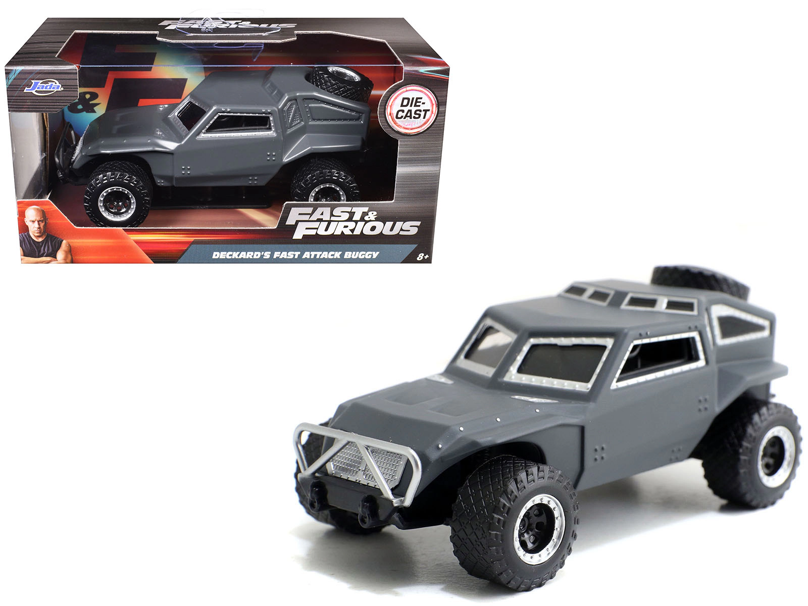 Jada Deckard's Fast Attack Buggy Gray "Fast & Furious 7" Movie 1/32 Diecast Model Car by Jada