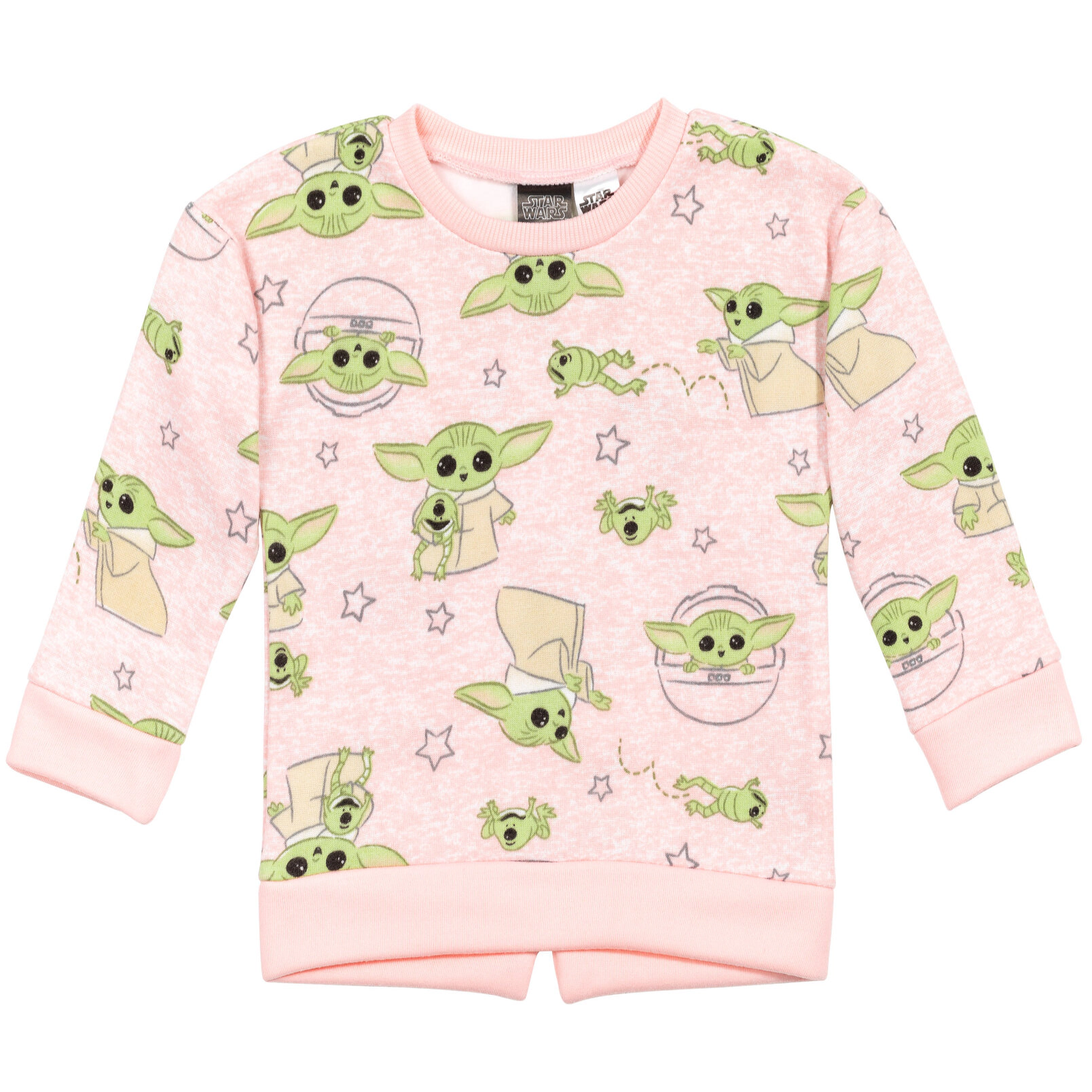 Star Wars The Mandalorian Grogu Girls' Fleece Sweatshirt and Leggings Set