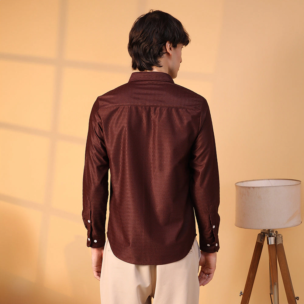 Solid Honeycomb Shirt