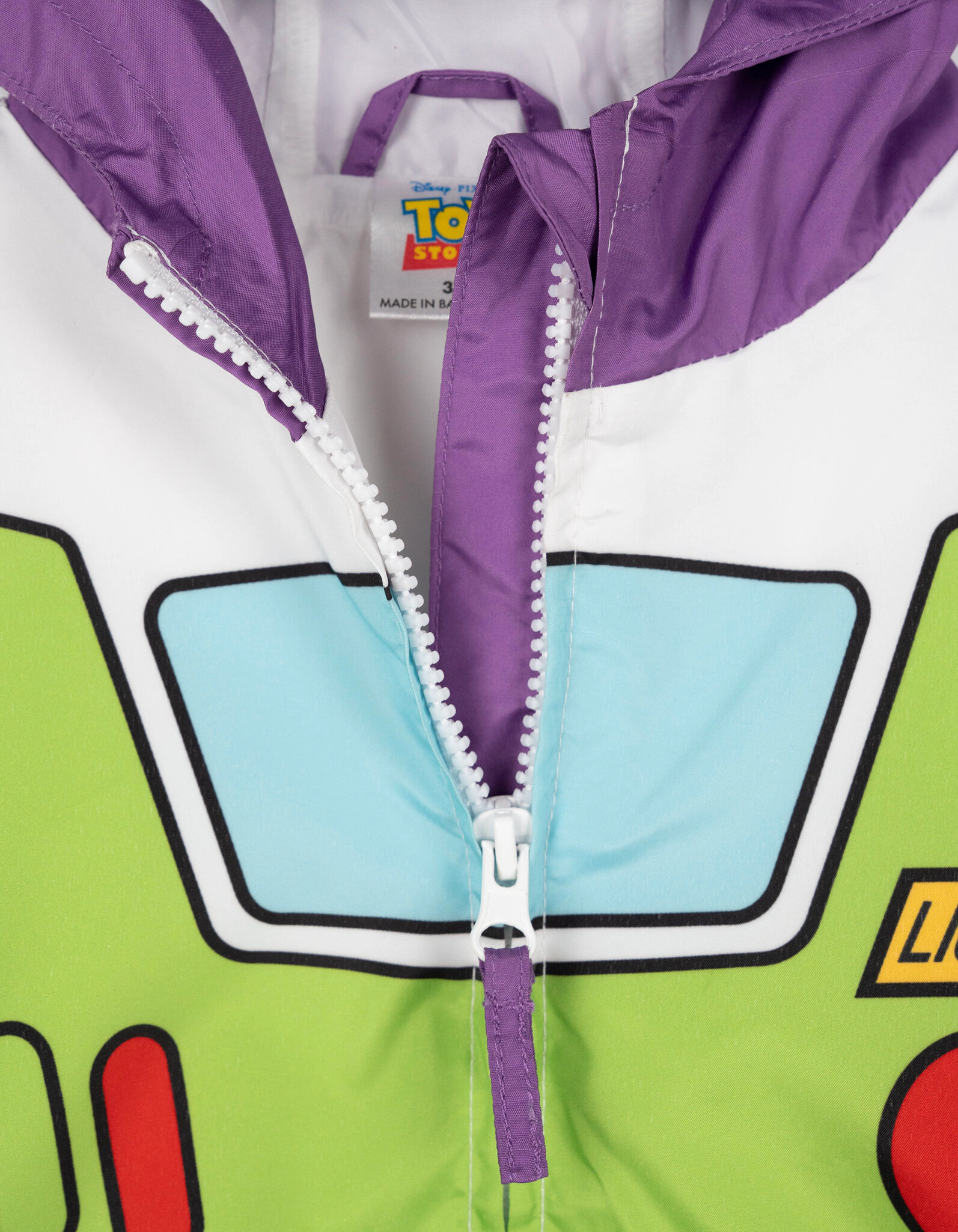 Disney Pixar Toddler Boy or Girl Hooded Windbreaker Jacket