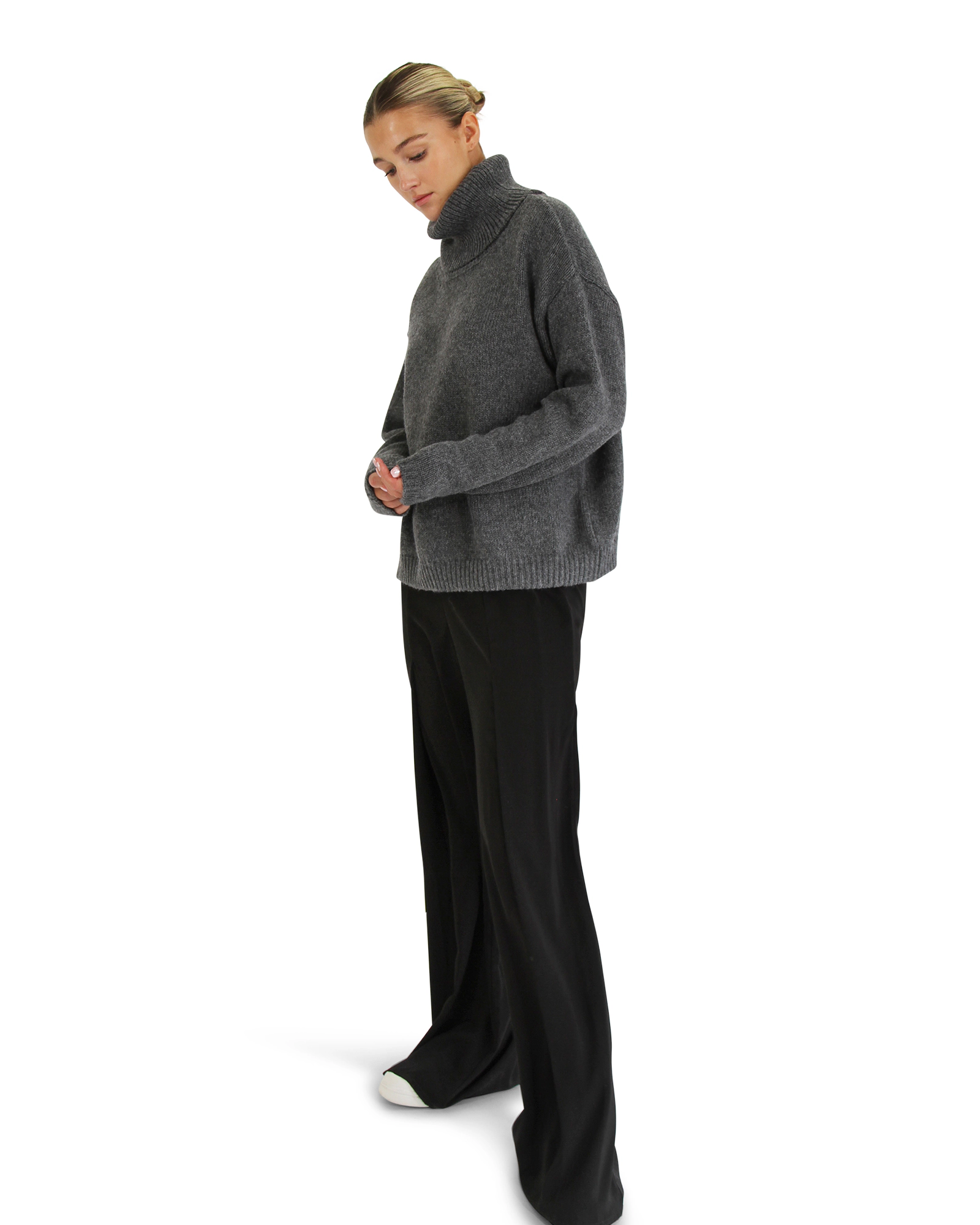 Belle & Bloom Womens Right Here Waiting Open Back Knit