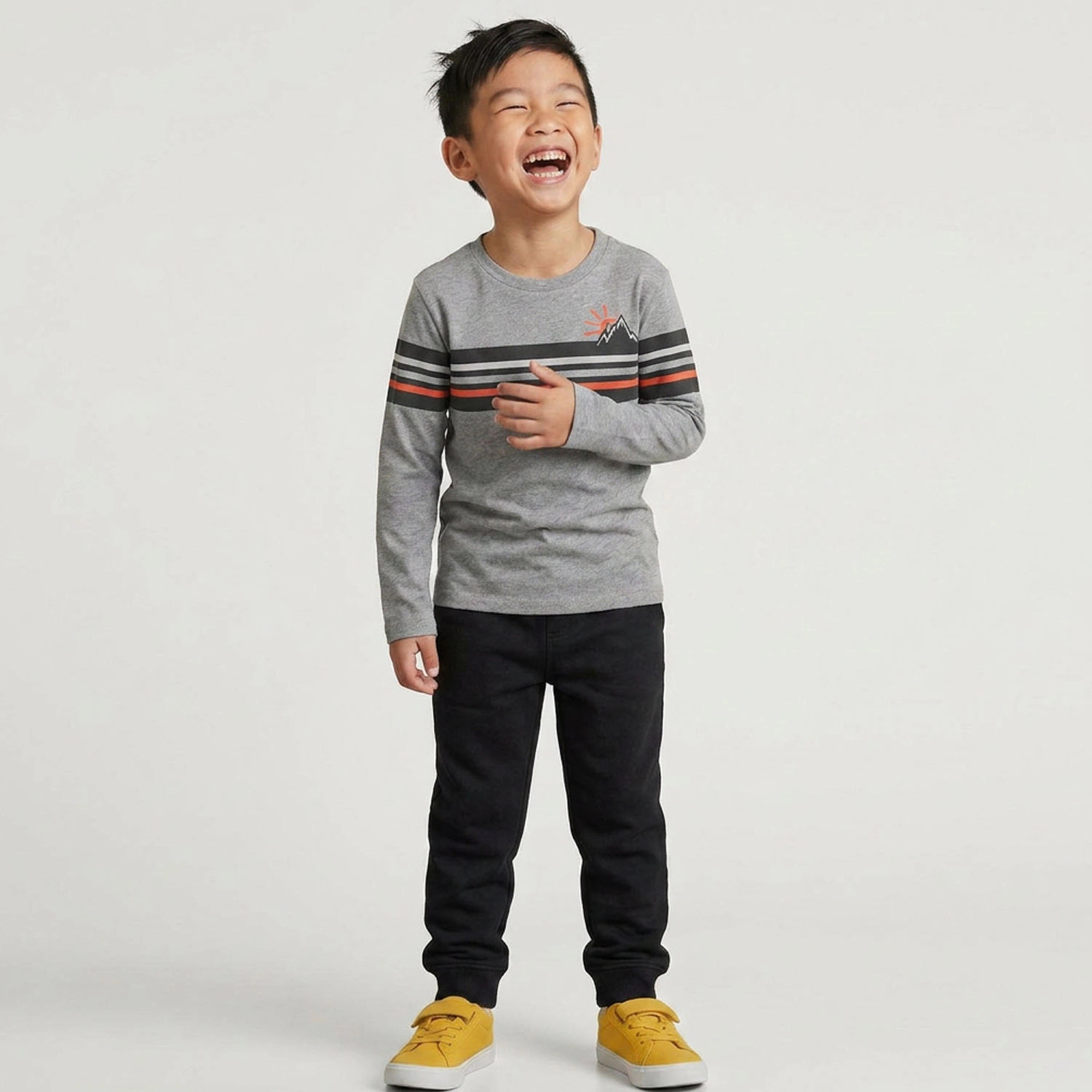 Rockets of Awesome Mountain Stripe Tee for Boys