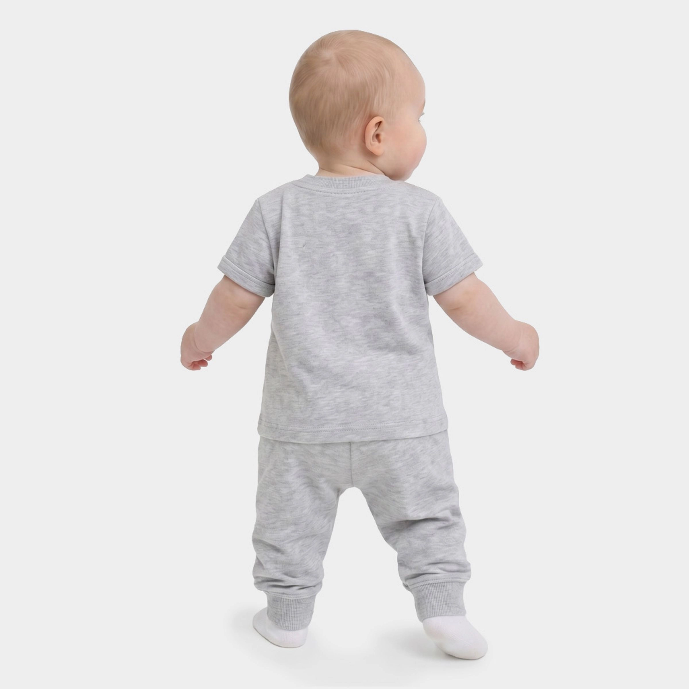 The Juniper Shop - Infant Jogger Pant Crew Set Wild Child Lightning Bolt