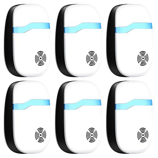 GBruno 6-Pack Ultrasonic Pest Repeller