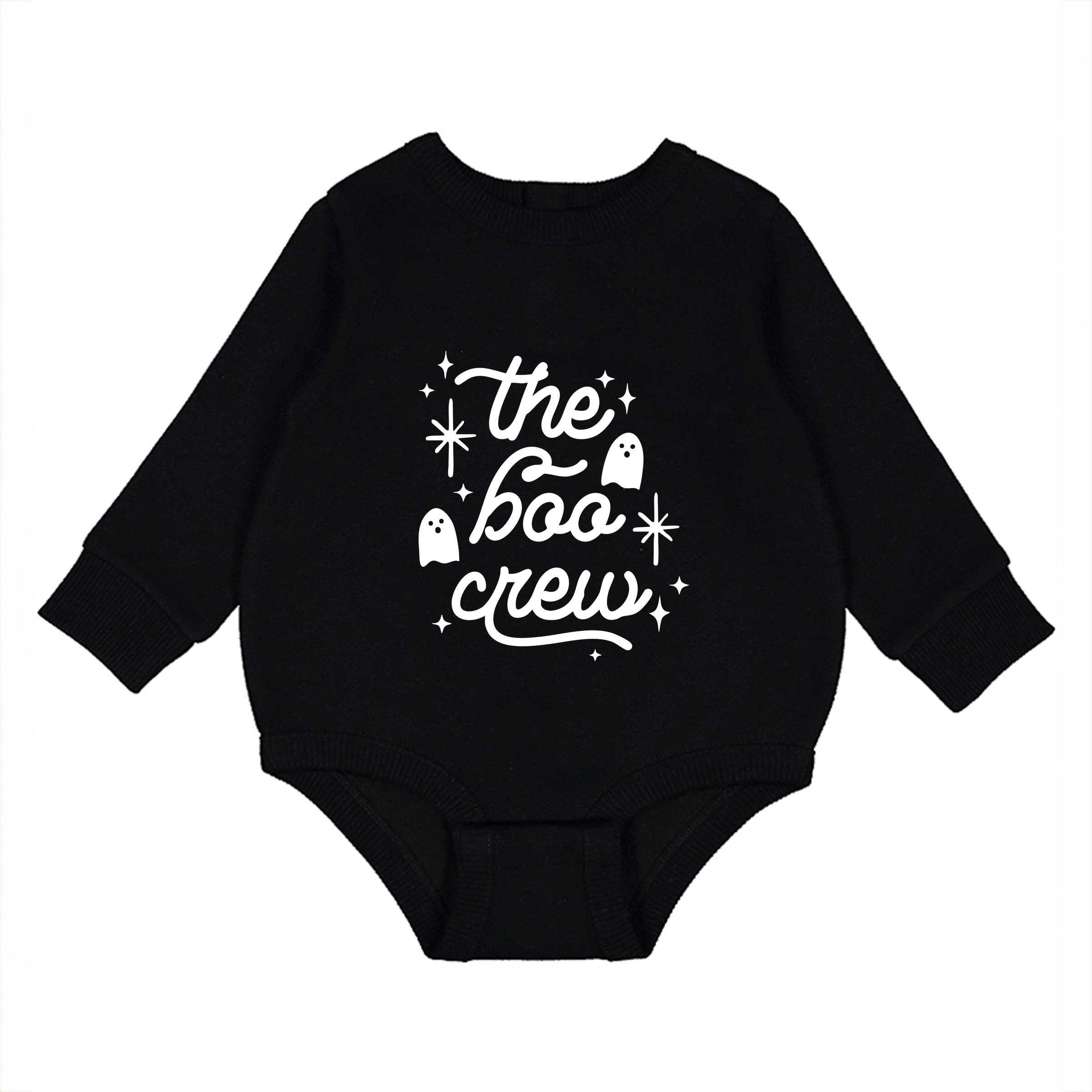 The Juniper Shop - Infant Fleece BodySuit Boo Crew Ghosts