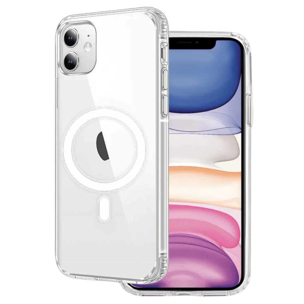 Qixxronics Magnetic Phone Cover for iPhone 11, Shockproof Magnetic Case Compatible with iPhone 11
