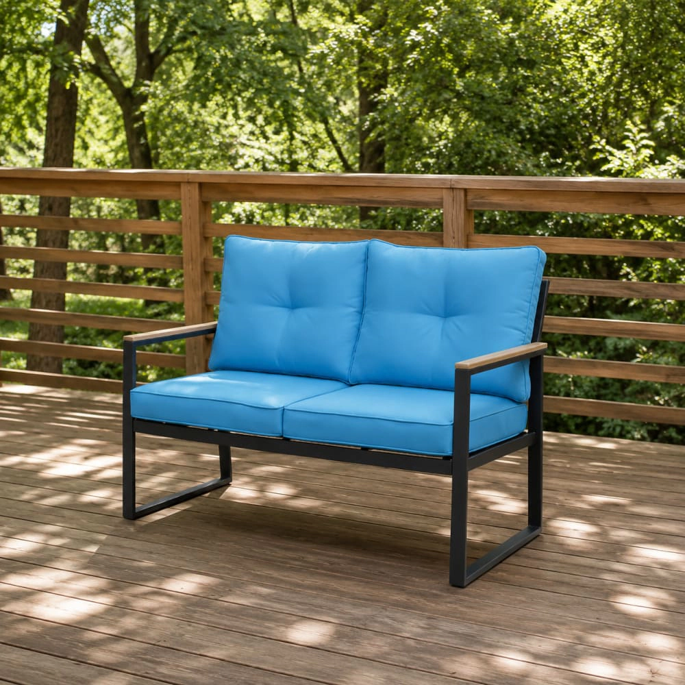 WOW PIONEER Single Seat Outdoor Patio Bench