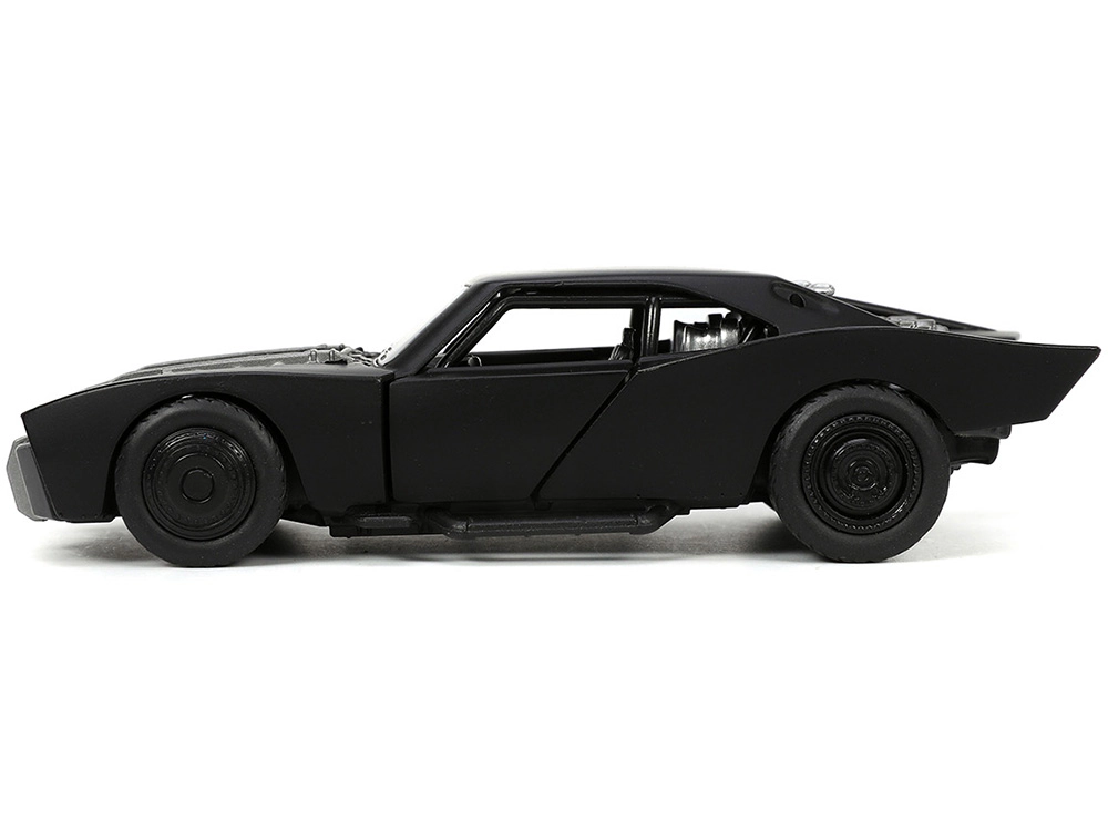 Jada Batmobile Black "The Batman" (2022) Movie "Hollywood Rides" Series 1/32 Diecast Model Car by Jada