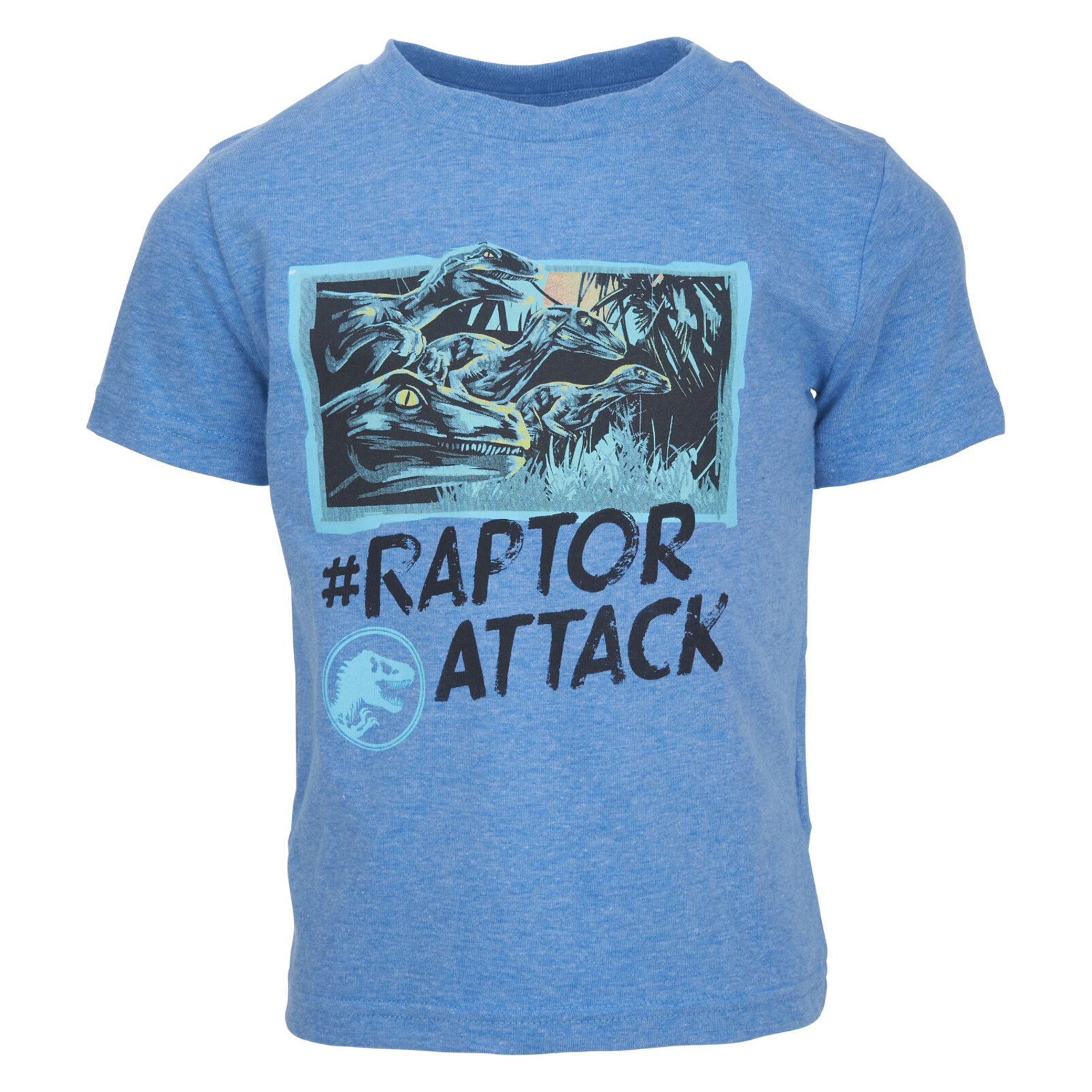 Jurassic World Park T-Rex Boys' 3-Pack Short Sleeve Tees