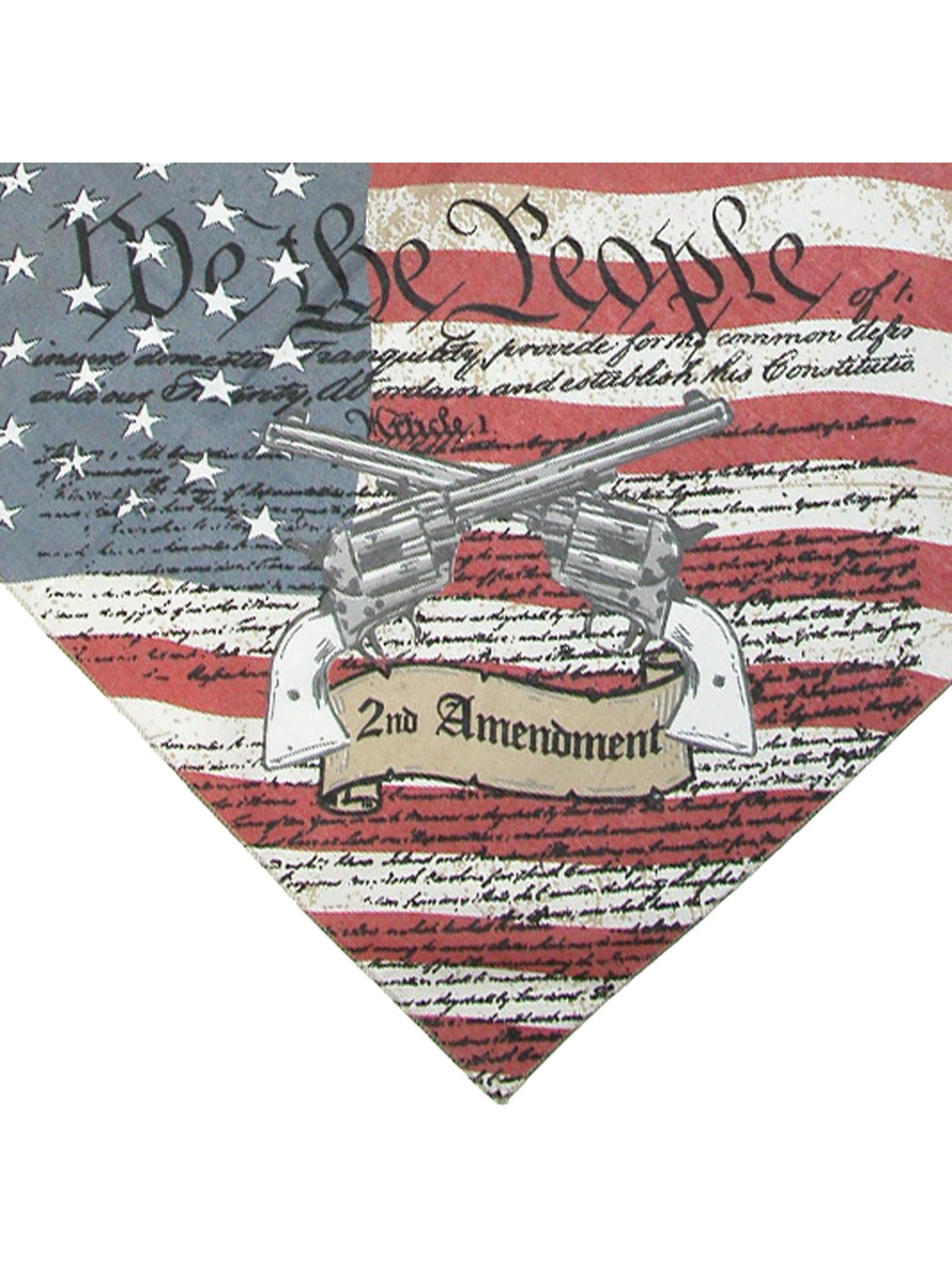 CTM Cotton Second Amendment Bandana