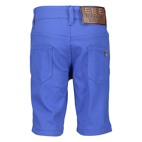 Elie Balleh Boys Slim Fit Cotton Twill Short Pants