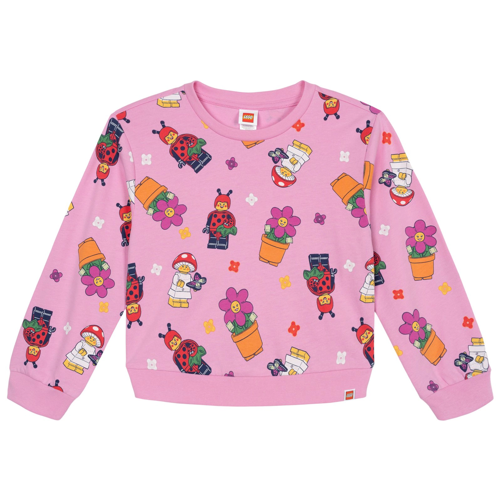 LEGO Girls' 2-Piece Sweatshirt and Shorts Set