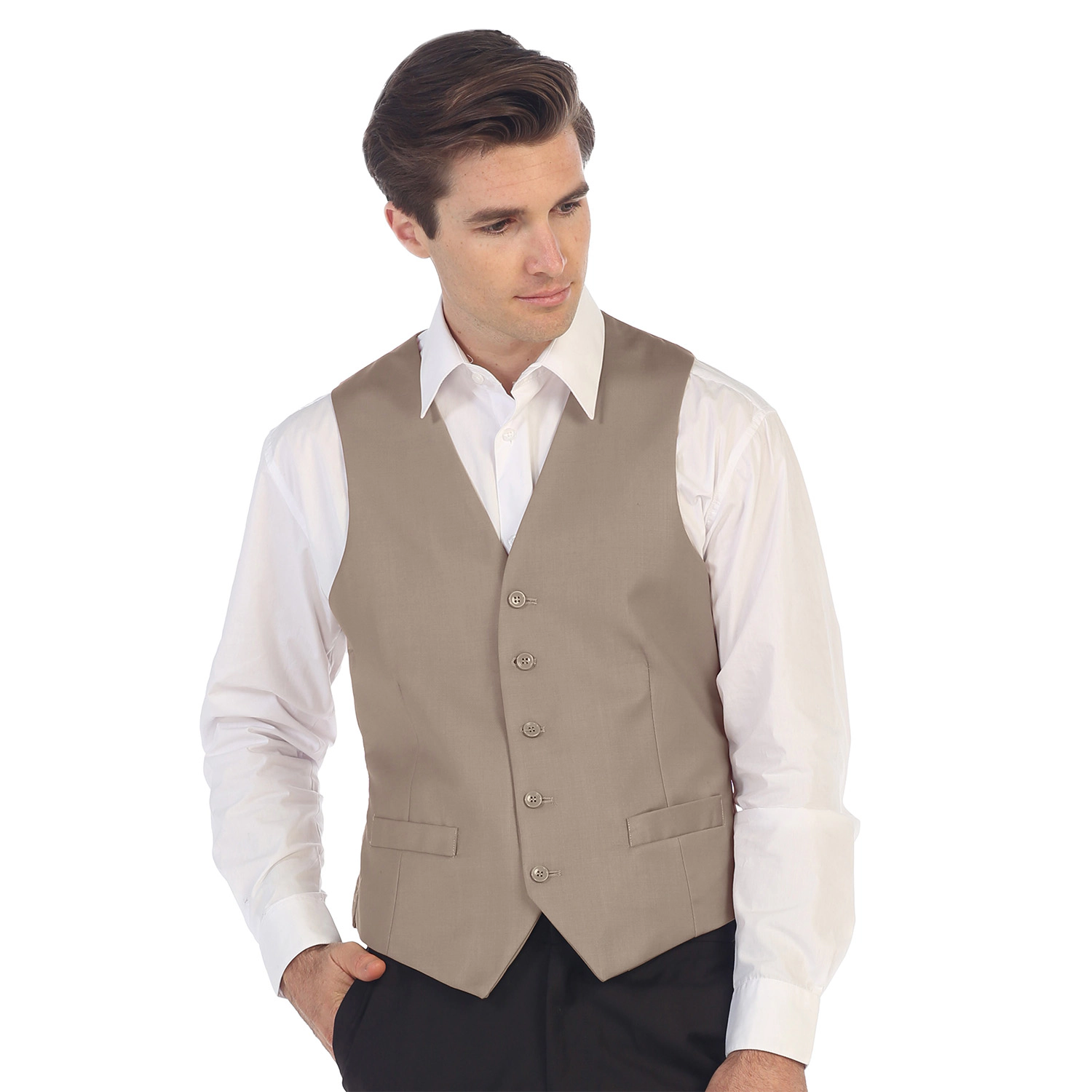 Gioberti Men's Formal Suit Vest