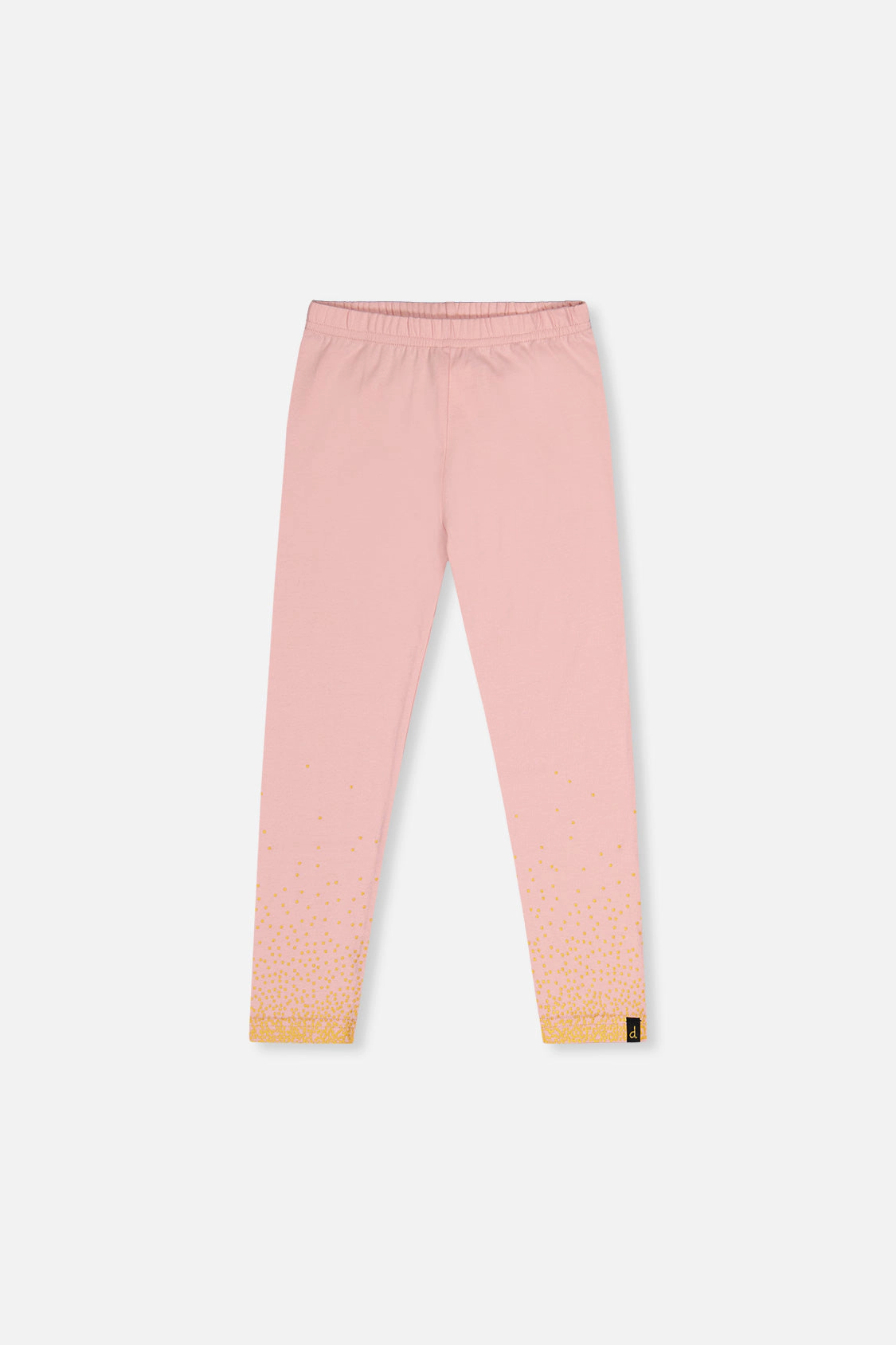 Deux par Deux Girls Glitter Gradient Organic Cotton Leggings