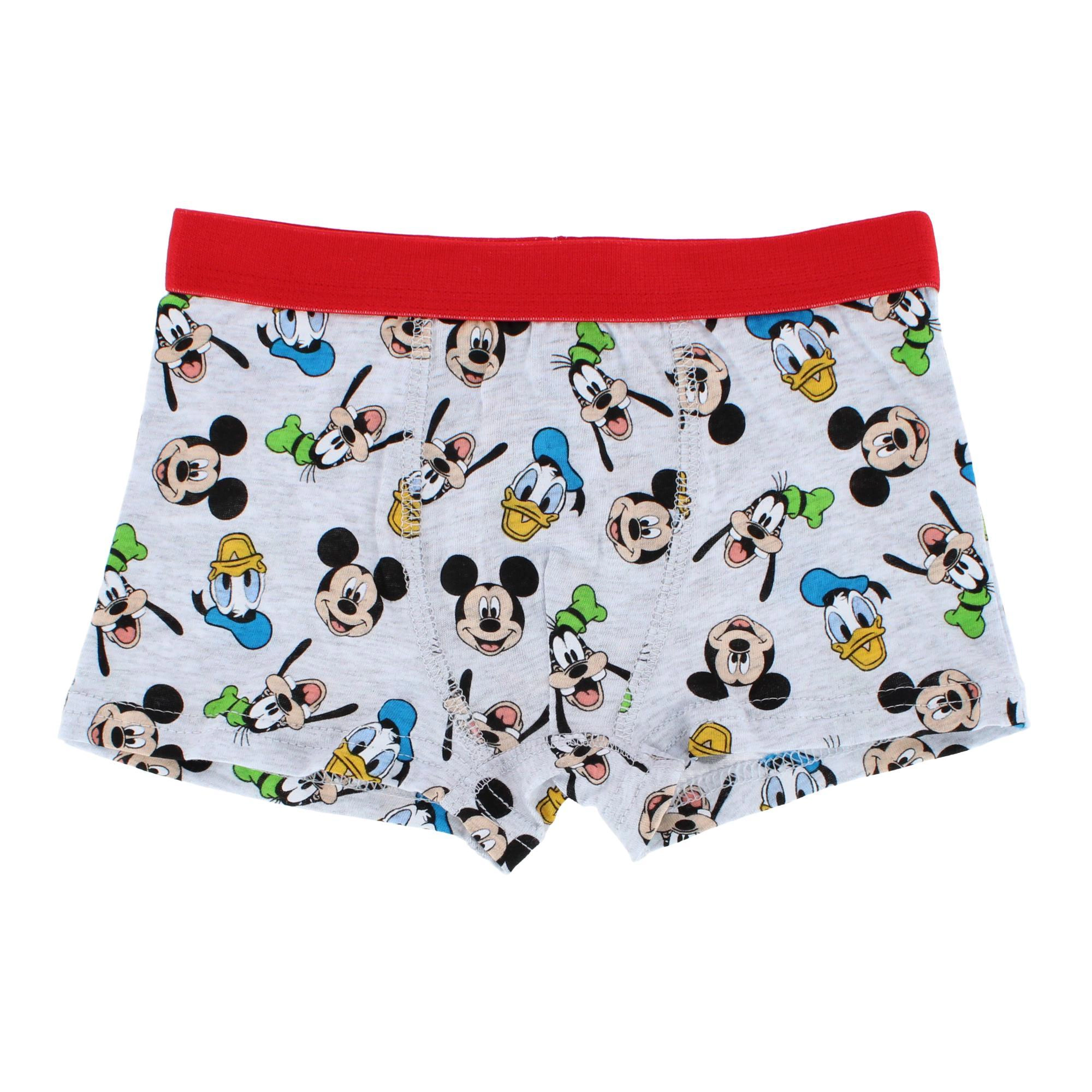 Textiel Trade Boy's Mickey Mouse Boxer Briefs (4 Pack)