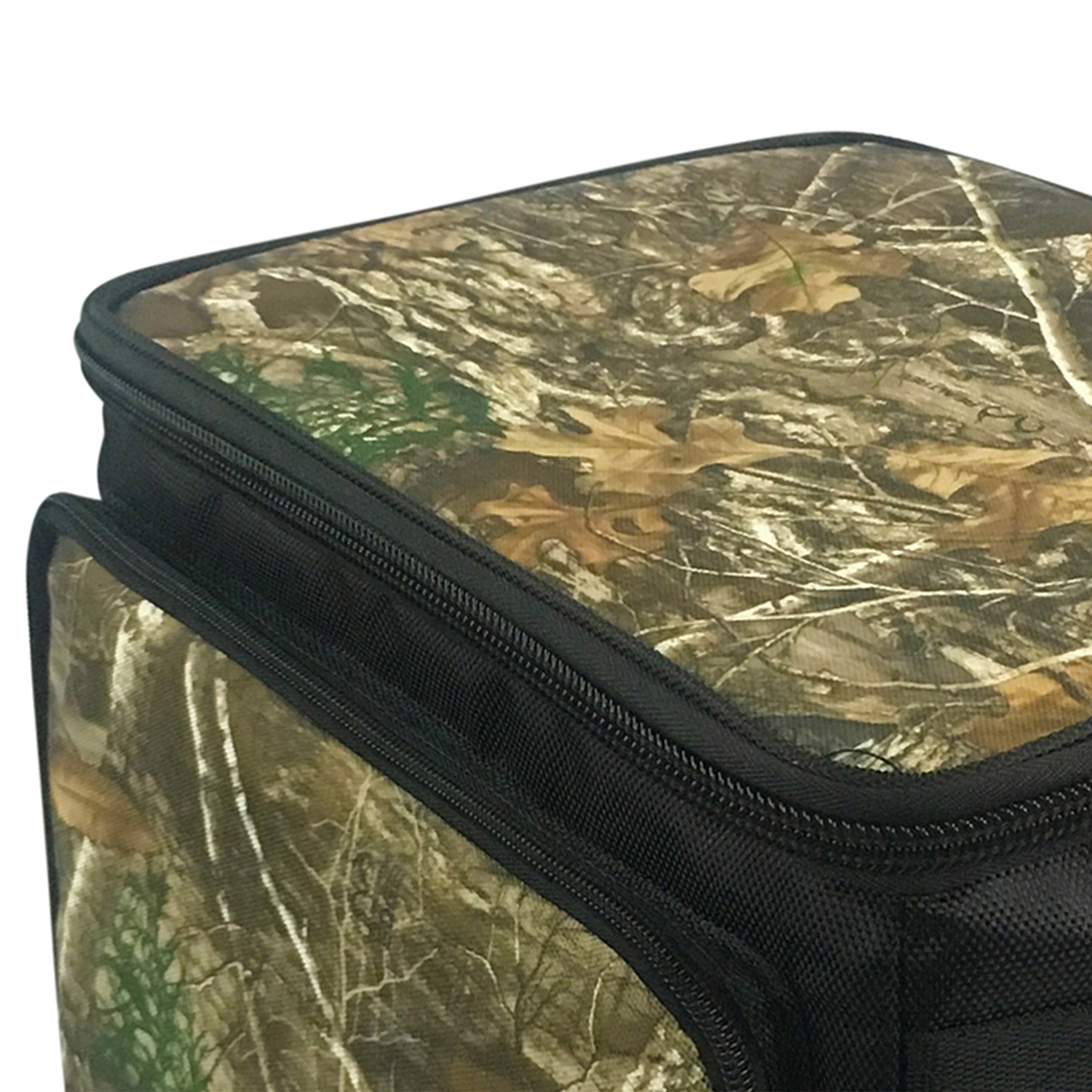 Brentwood Kool Zone 6 Can Insulated Cooler Bag with Hard Liner in Realtree Edge Camo