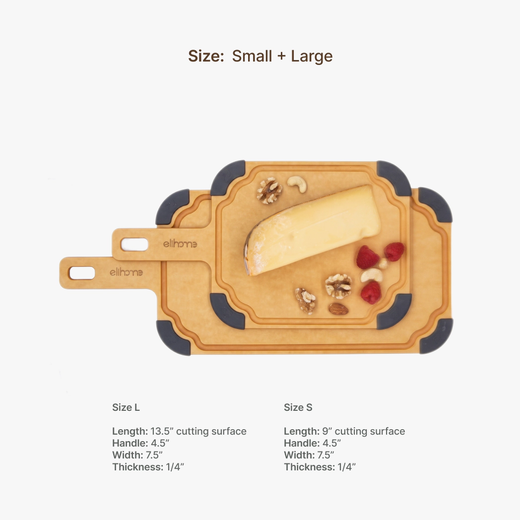 Elihome Paddle Series Reversible Cutting and Serving Board