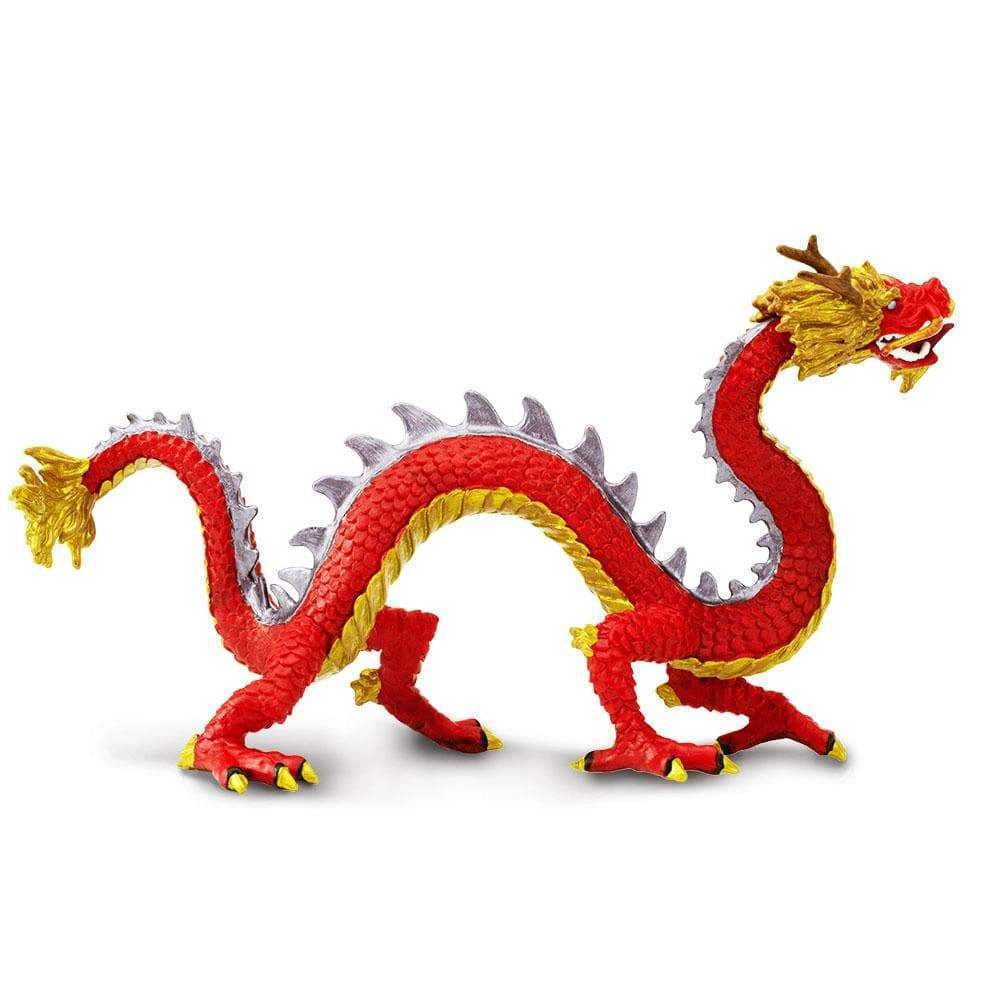 Safari Ltd. - Horned Chinese Dragon Kids Toy Figure